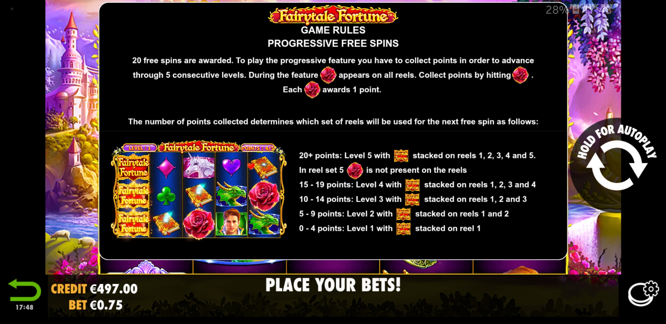 Fairytale Fortune - Free spins 5