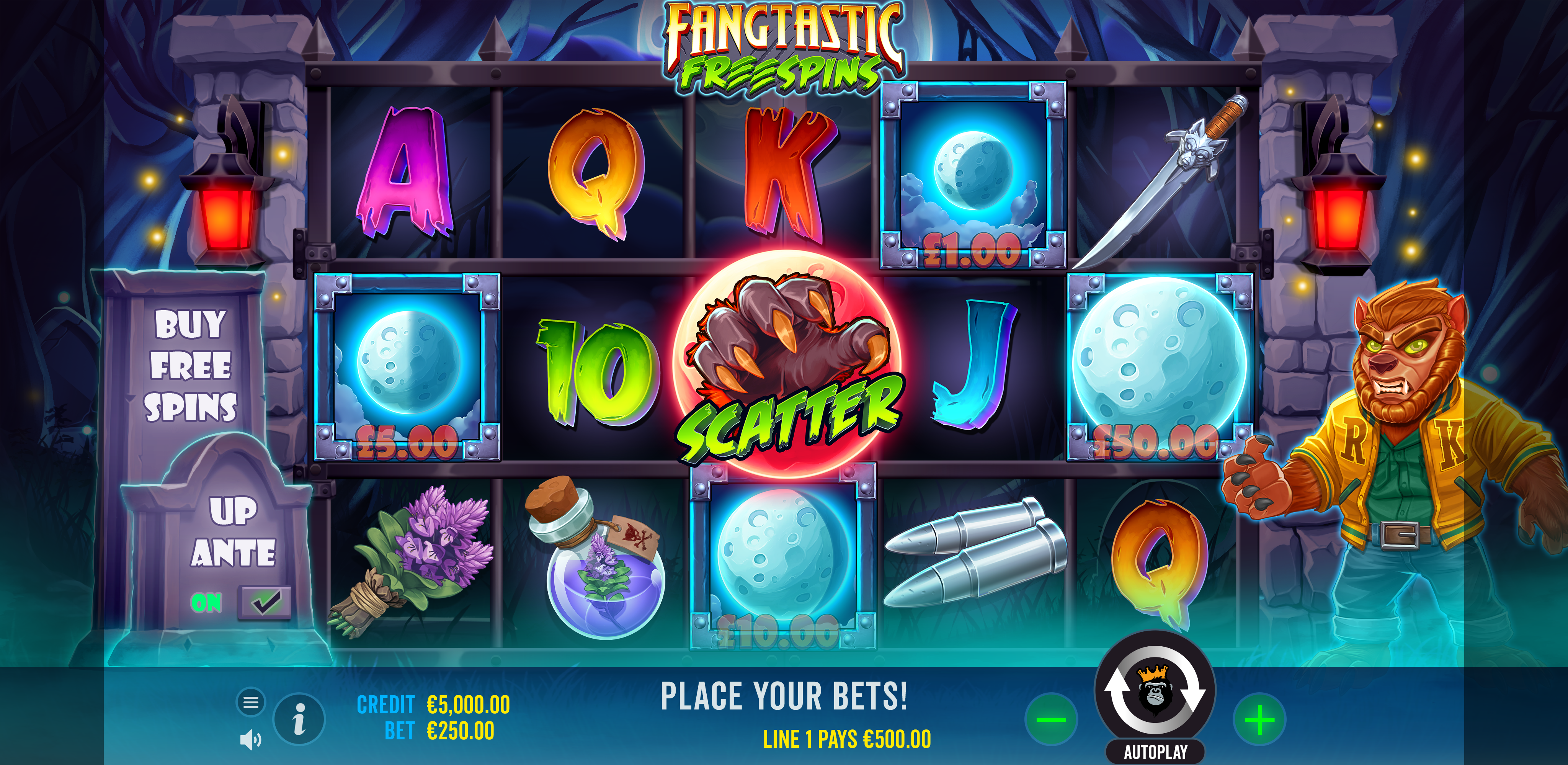 Fangtastic Freespins - Buy bonus 1