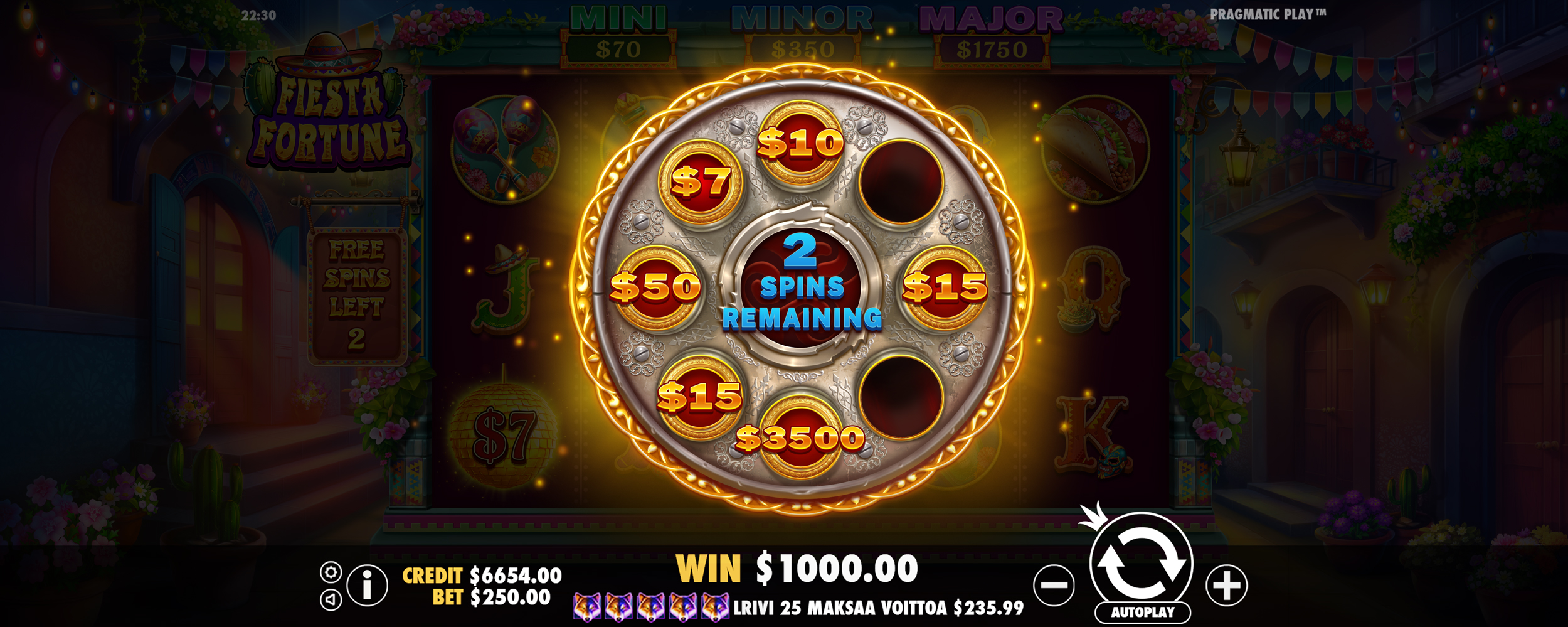 Fiesta Fortune - Free spins 2