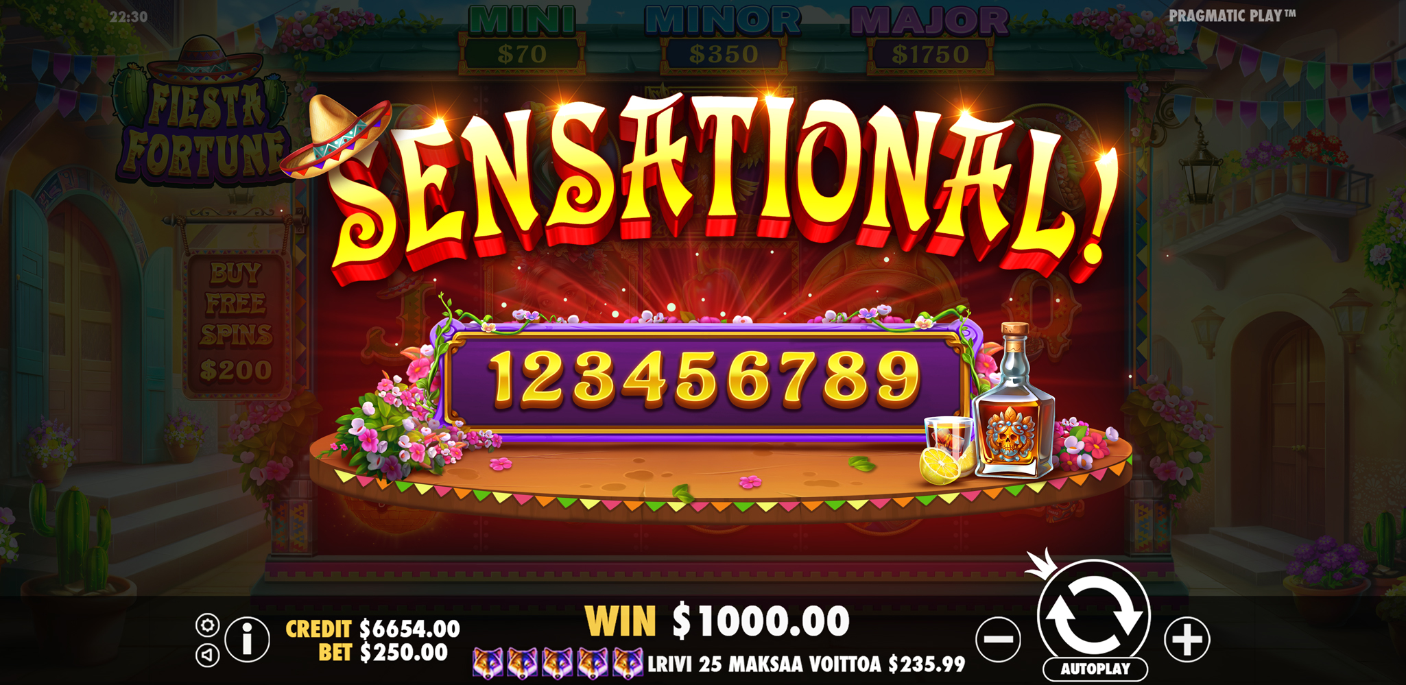 Fiesta Fortune - Big win 6