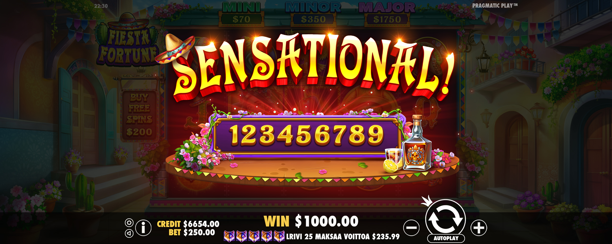 Fiesta Fortune - Big win 7