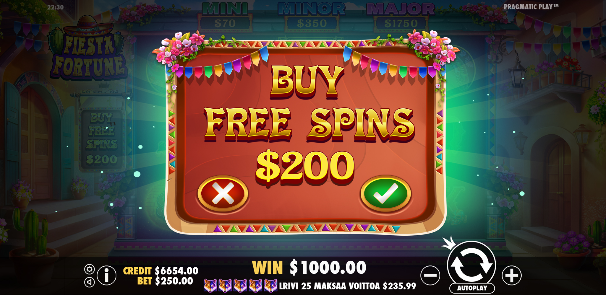Fiesta Fortune - Buy bonus 1
