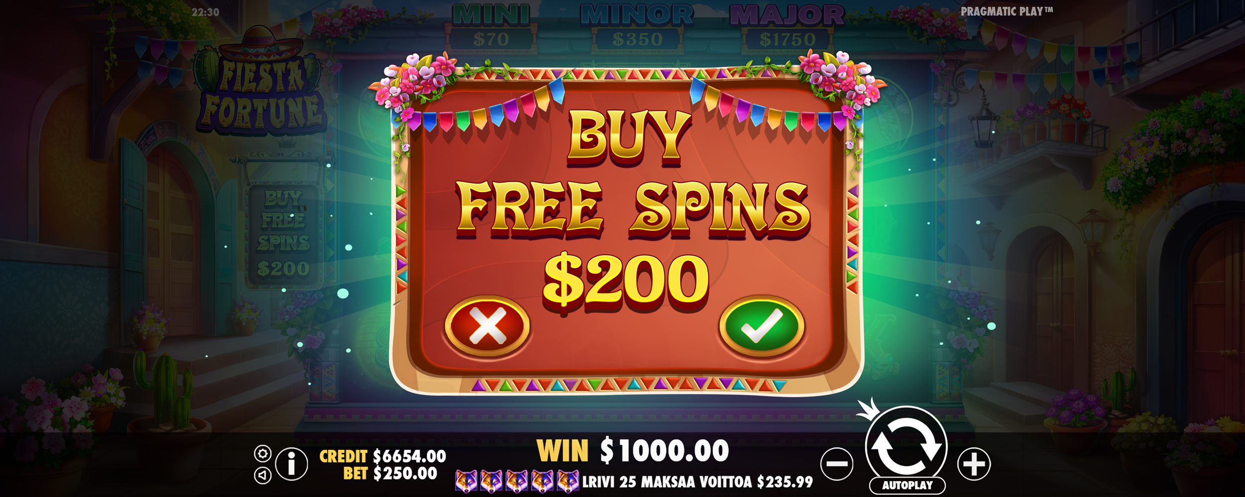 Fiesta Fortune - Buy bonus 2