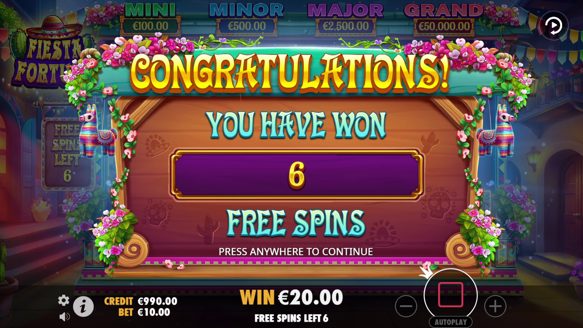 Fiesta Fortune - Free spins 4