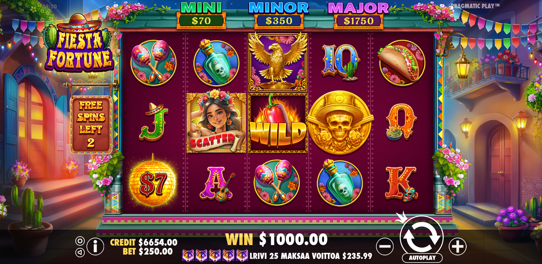 Fiesta Fortune - Free spins 5