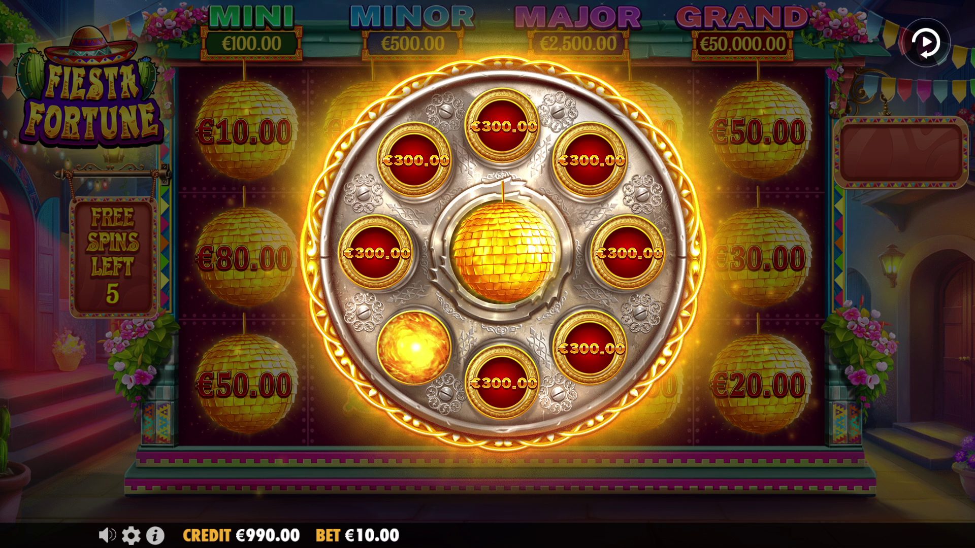 Fiesta Fortune - Free spins 10