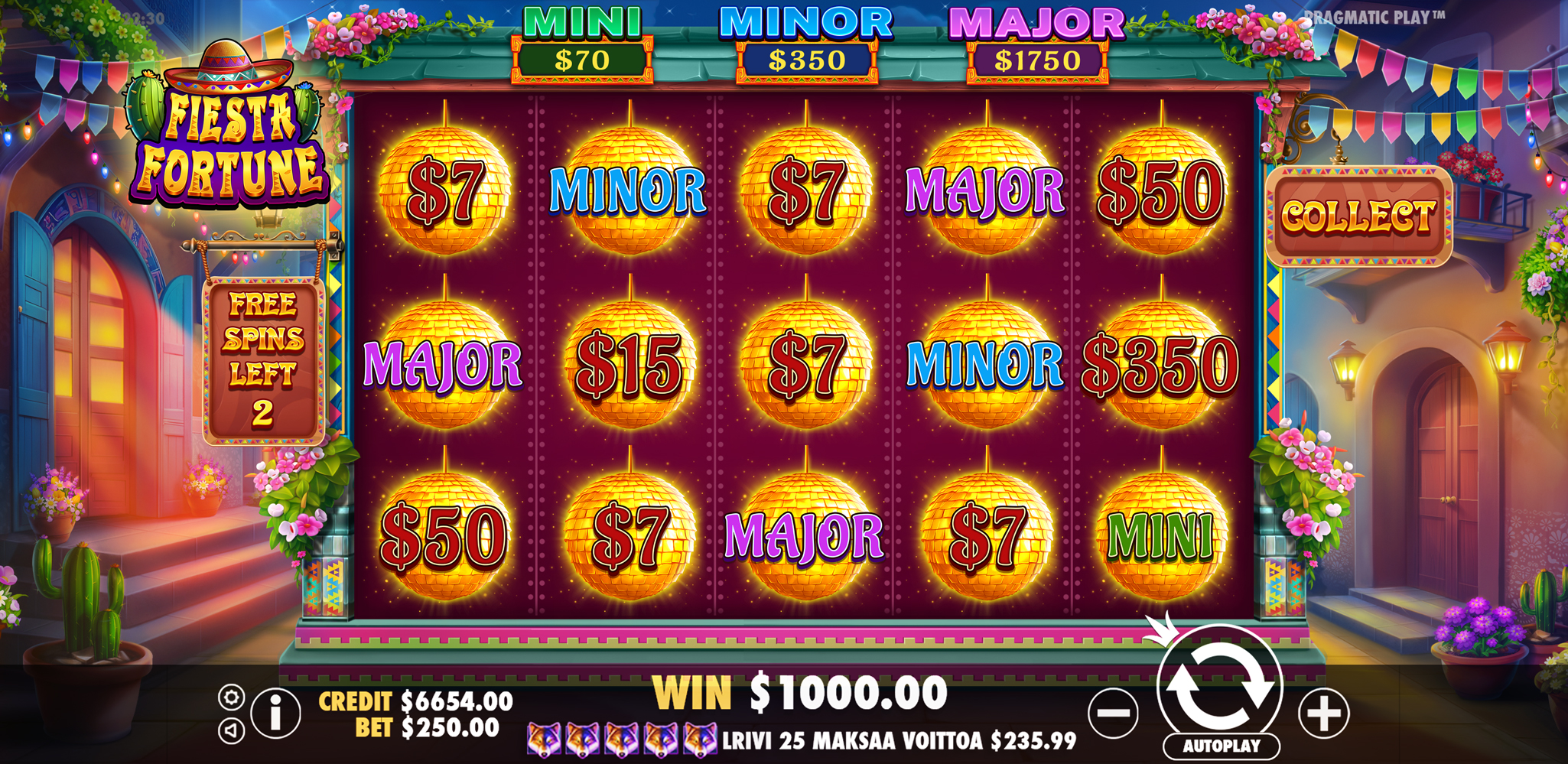 Fiesta Fortune - Big win 10