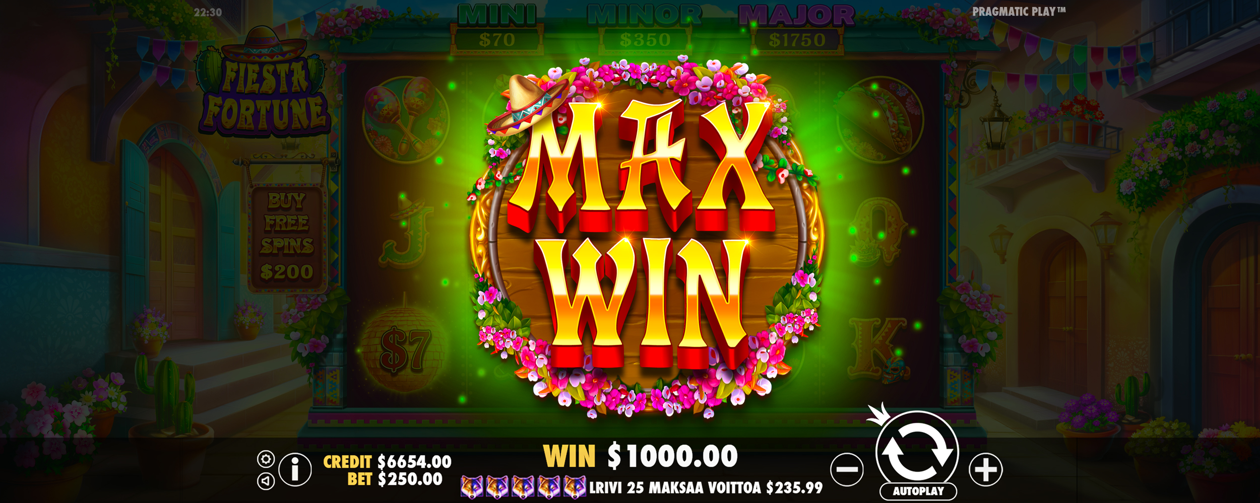Fiesta Fortune - Big win 13