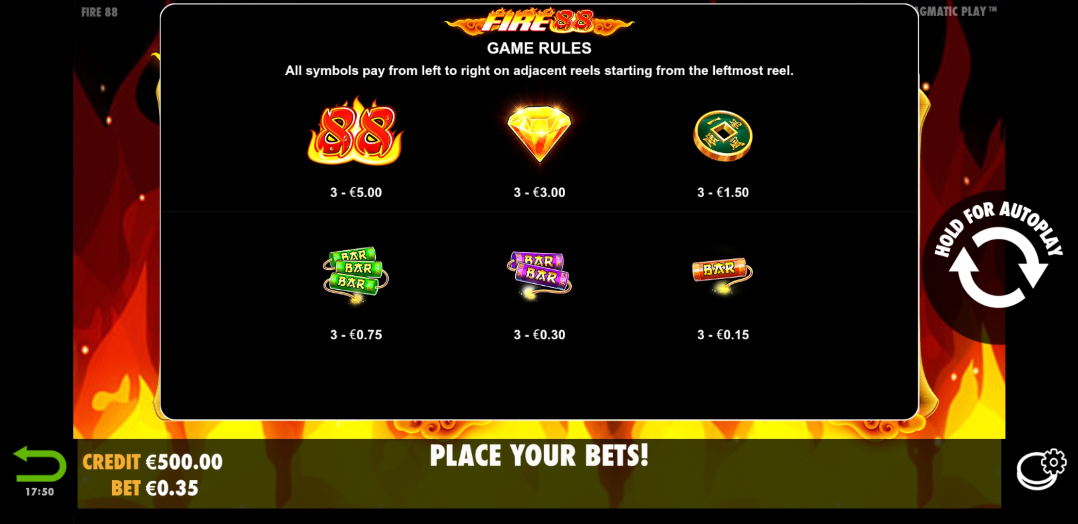 Fire 88 - Game rules 5