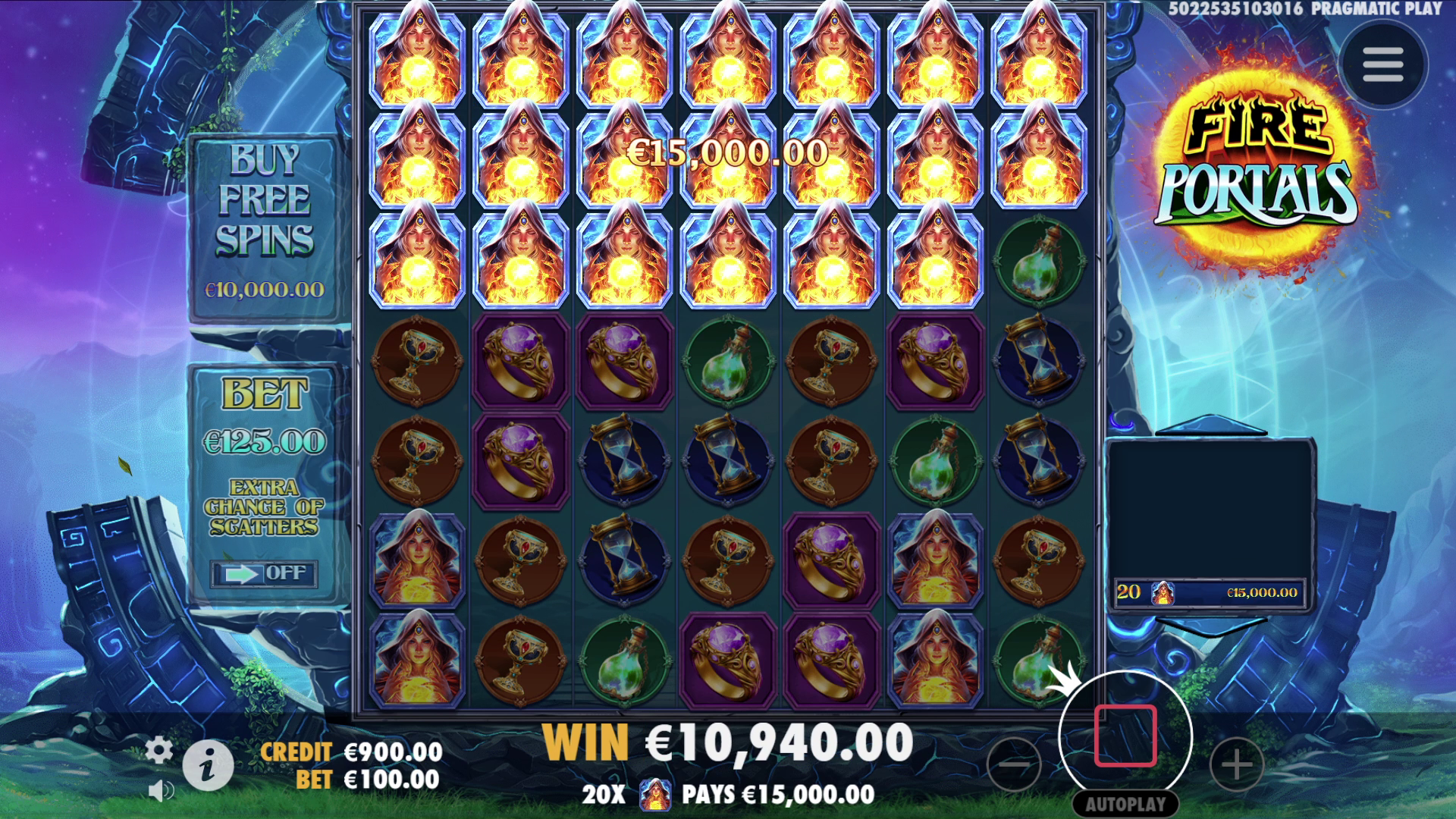 Fire Portals - Buy bonus