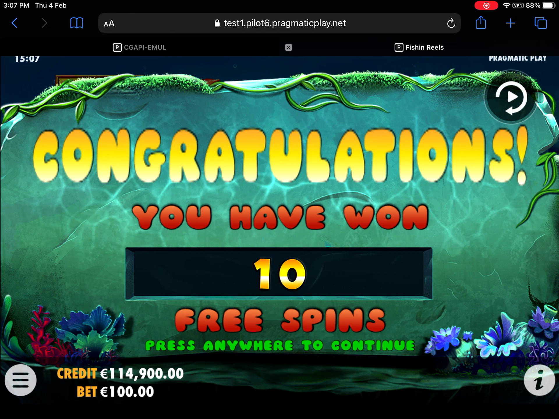 Fishin' Reels - Free spins 2