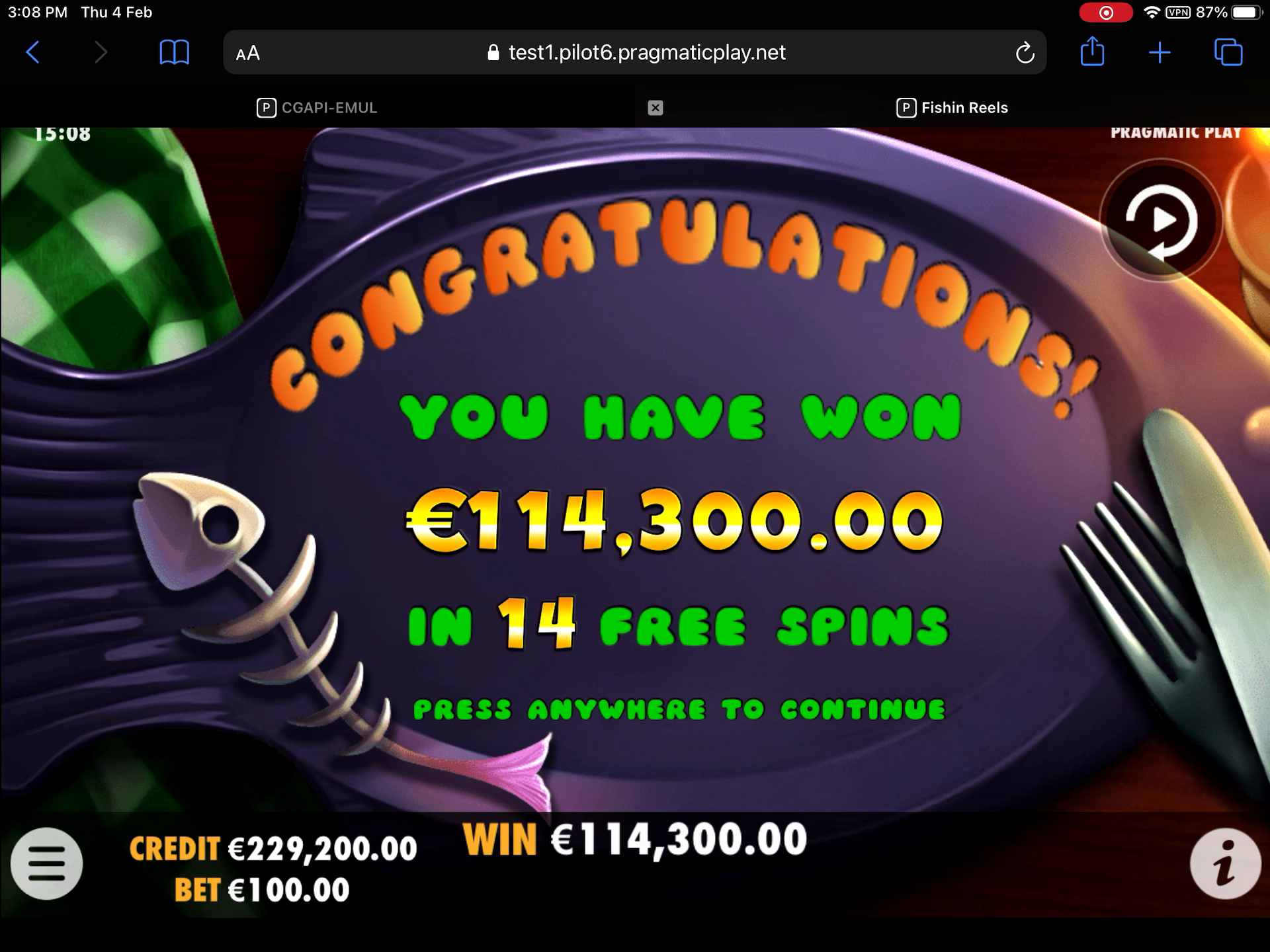 Fishin' Reels - Free spins 3
