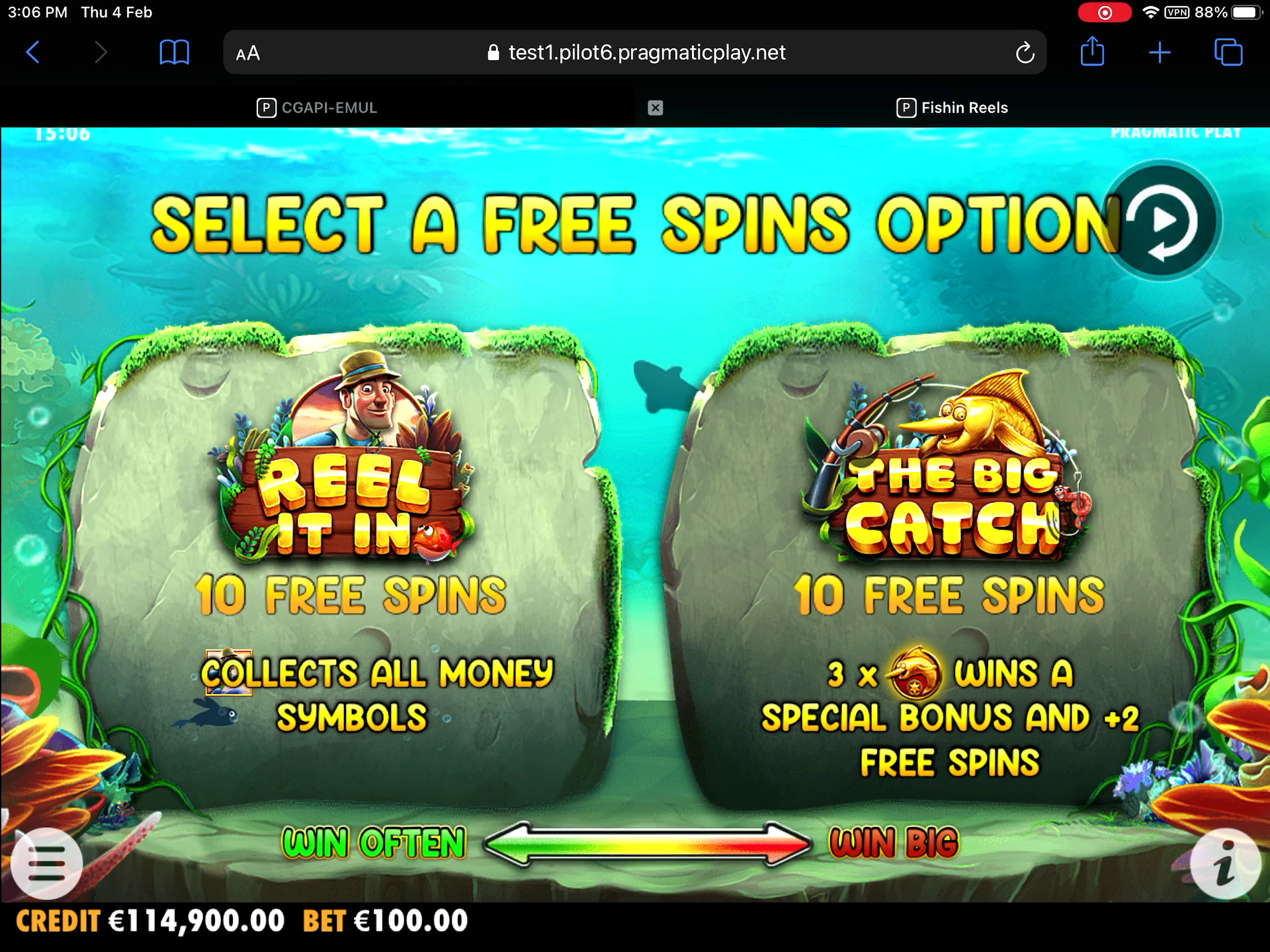 Fishin' Reels - Free spins 4
