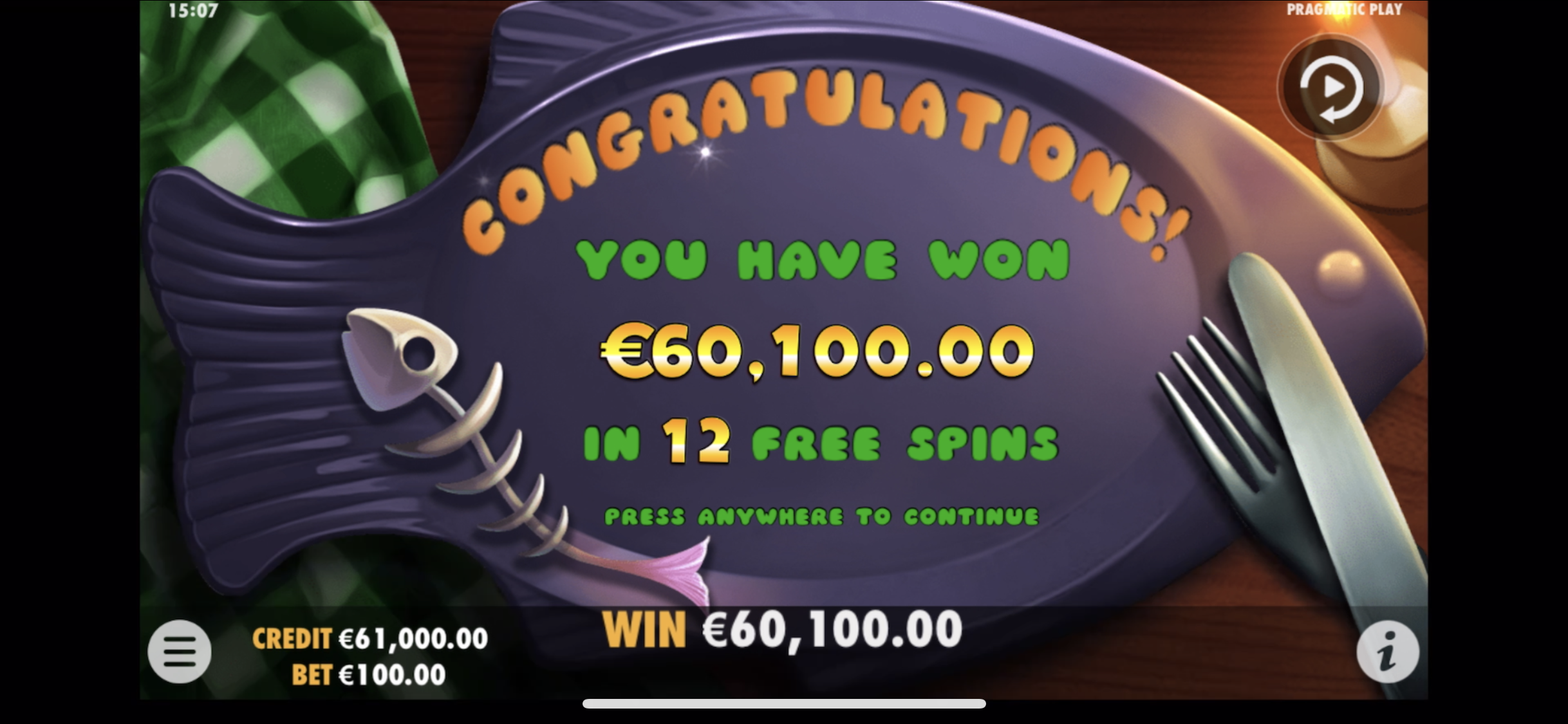 Fishin' Reels - Free spins 5