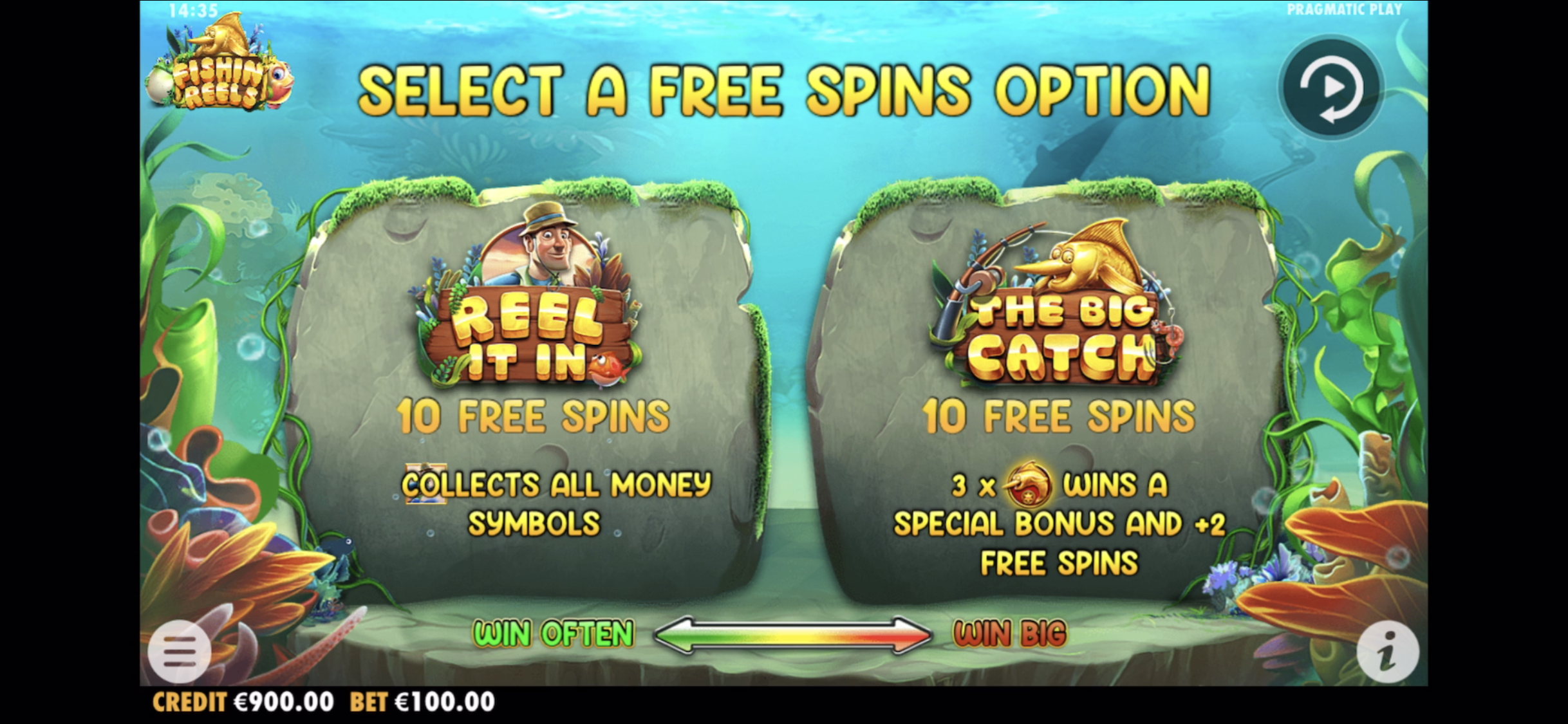 Fishin' Reels - Free spins 6