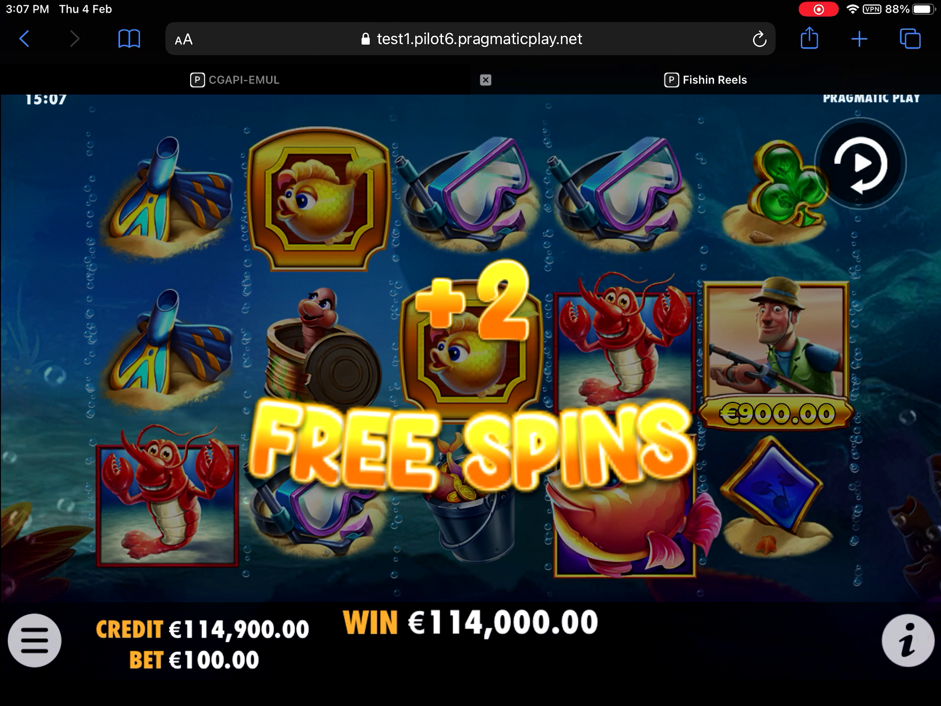 Fishin' Reels - Free spins 7