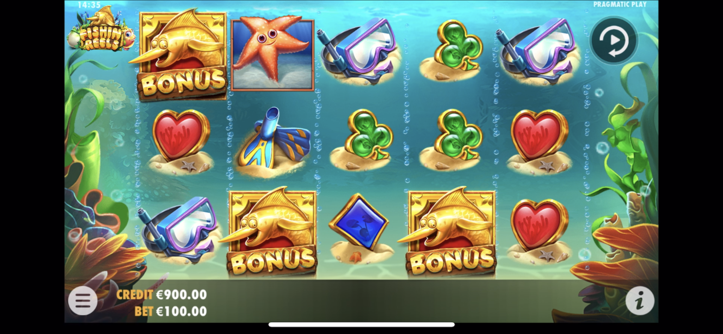 Fishin' Reels - Base game 8