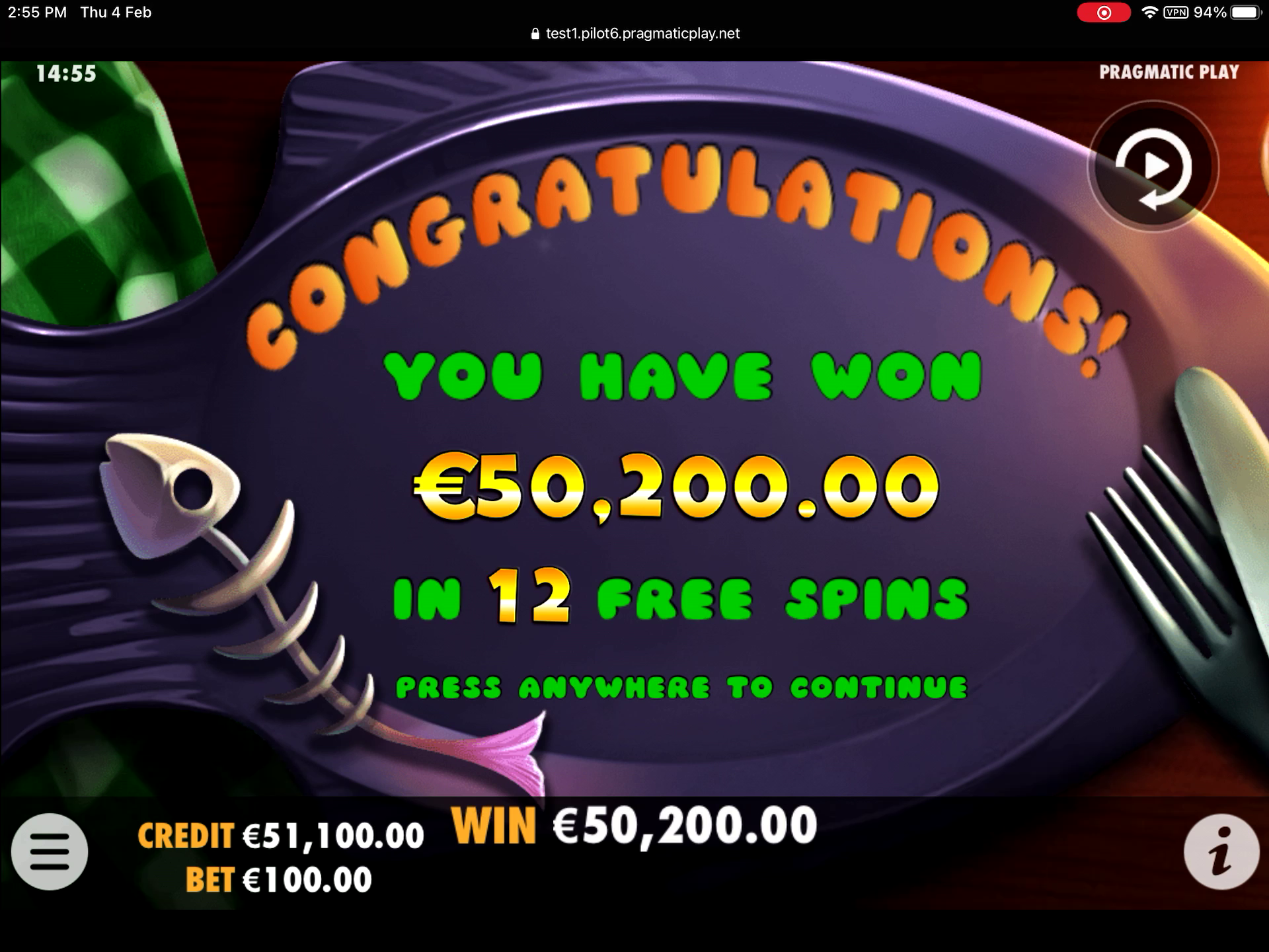 Fishin' Reels - Free spins 11