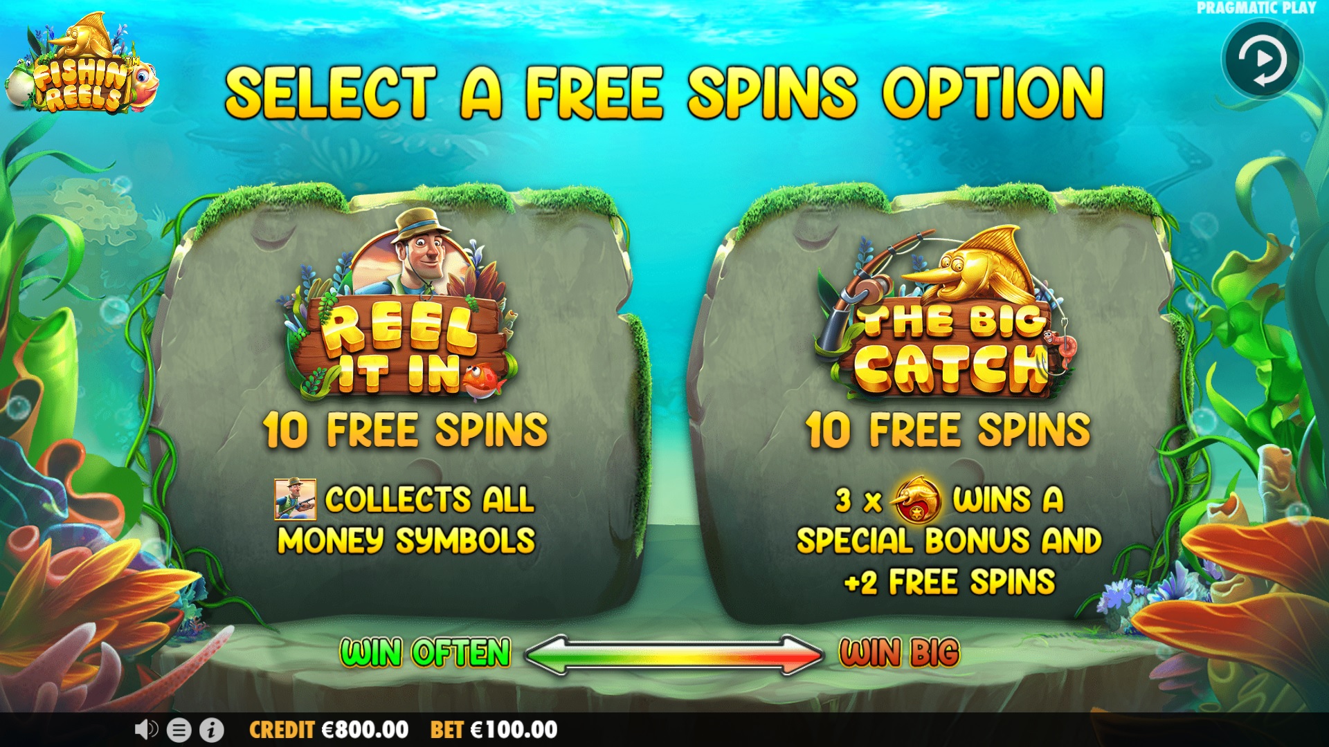 Fishin' Reels - Free spins 14