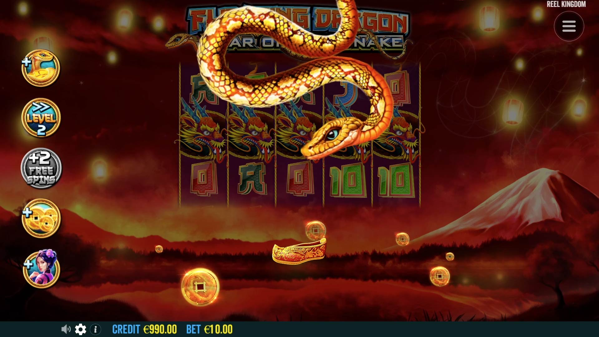 Floating Dragon - Year of the Snake - Free spins 4