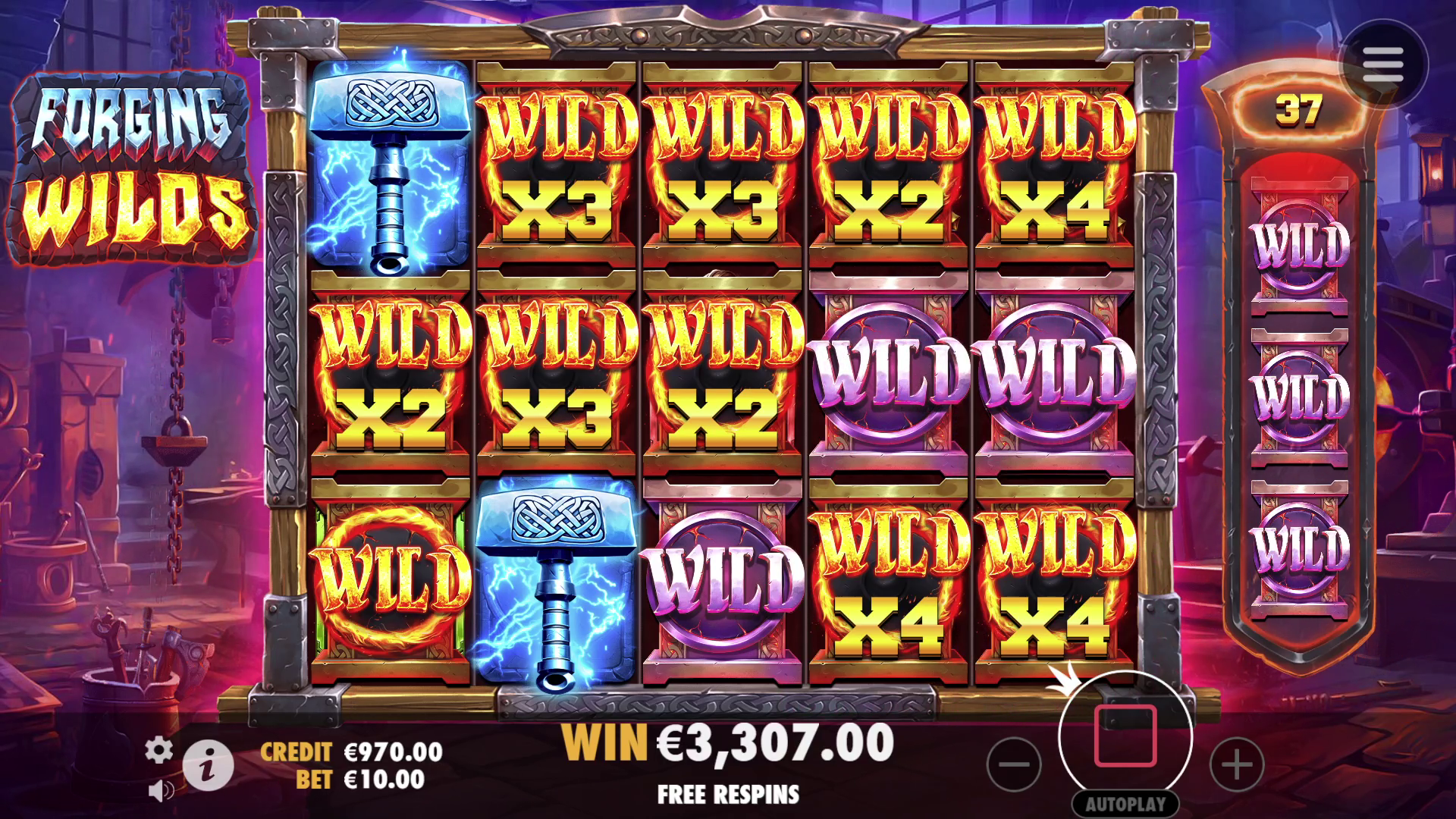 Forging Wilds - Big win 2