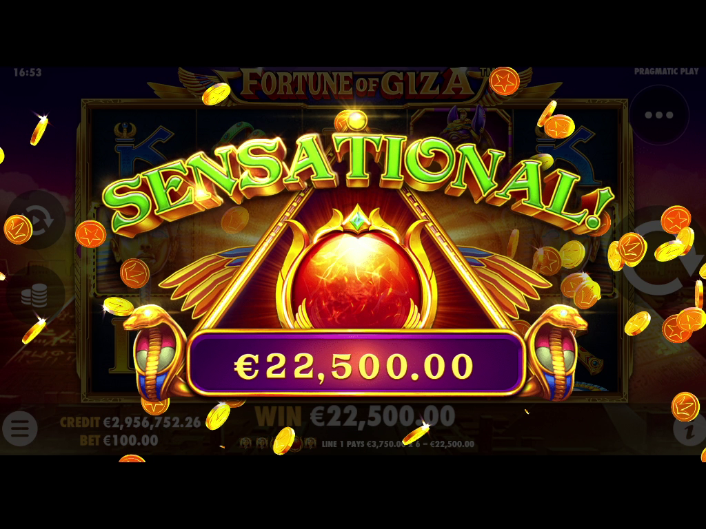 Fortune of Giza - Big win 1