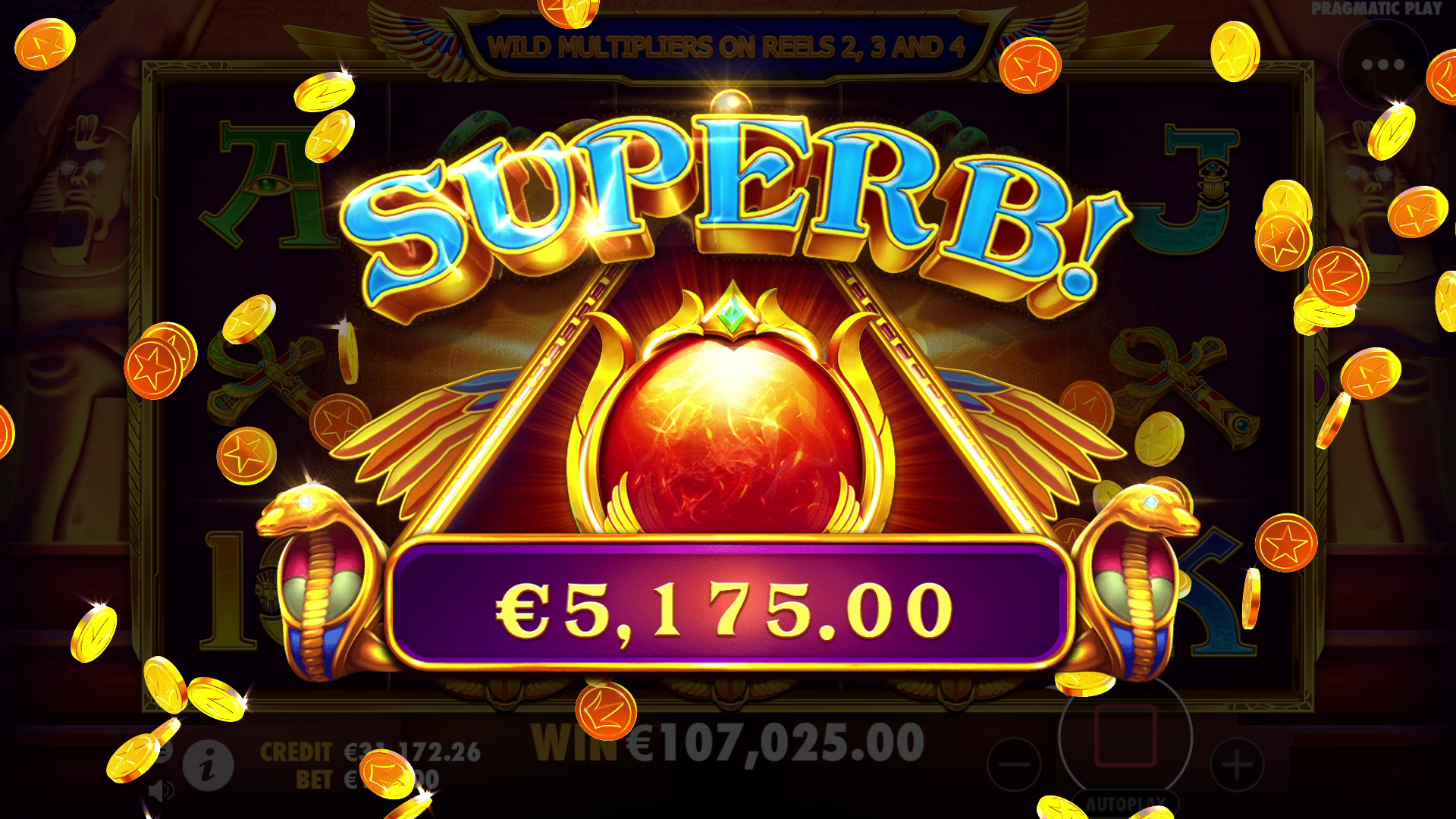 Fortune of Giza - Big win 4