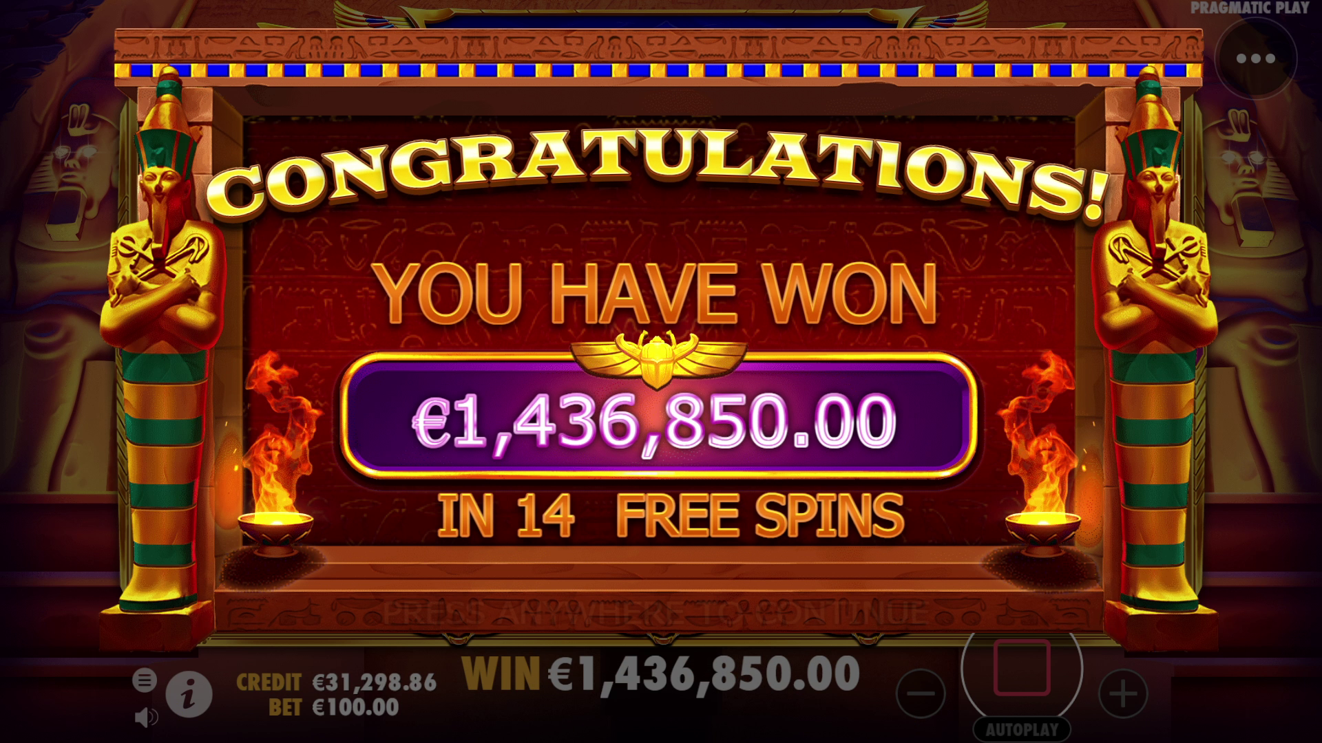Fortune of Giza - Free spins 4