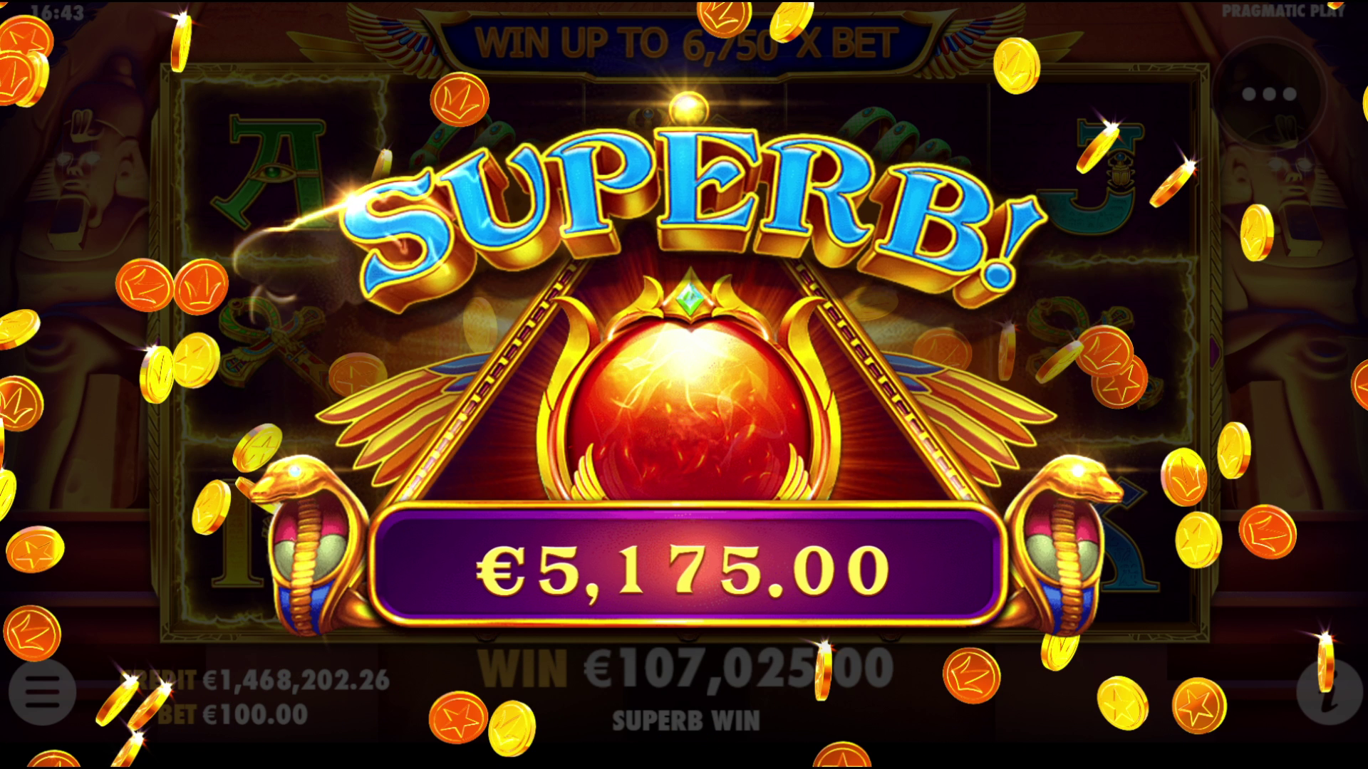 Fortune of Giza - Big win 9
