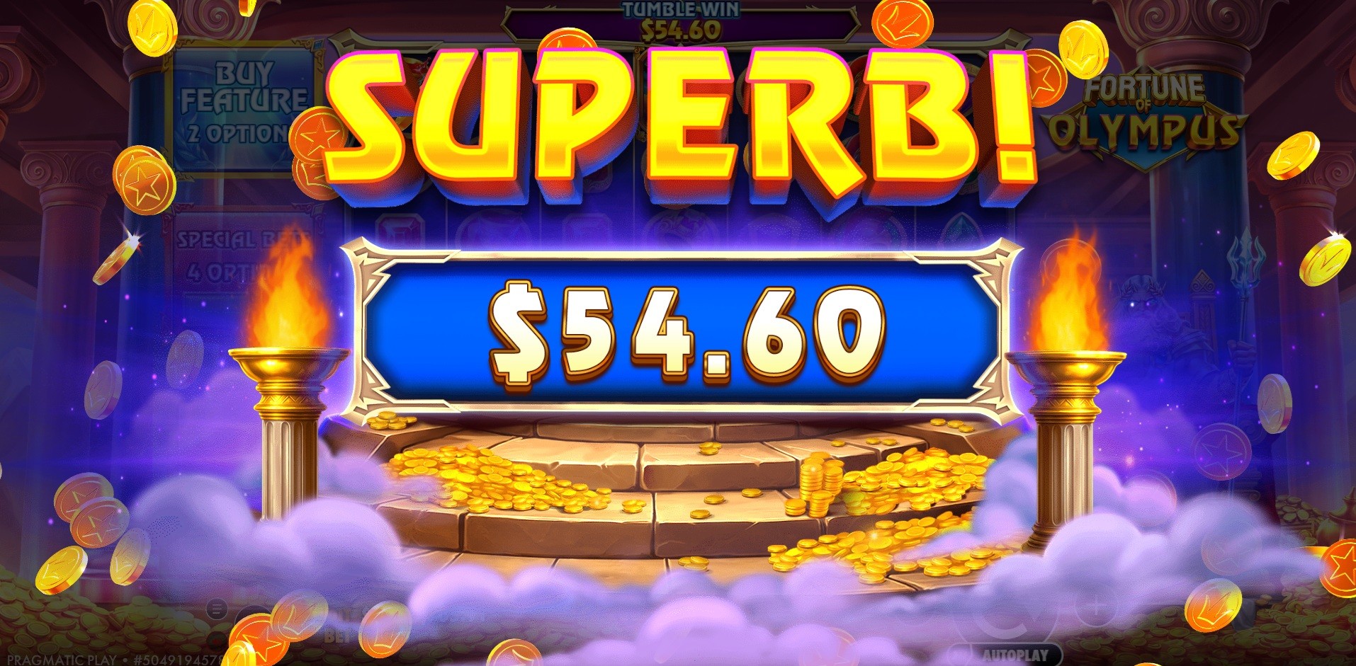 Fortune of Olympus - Big win 4