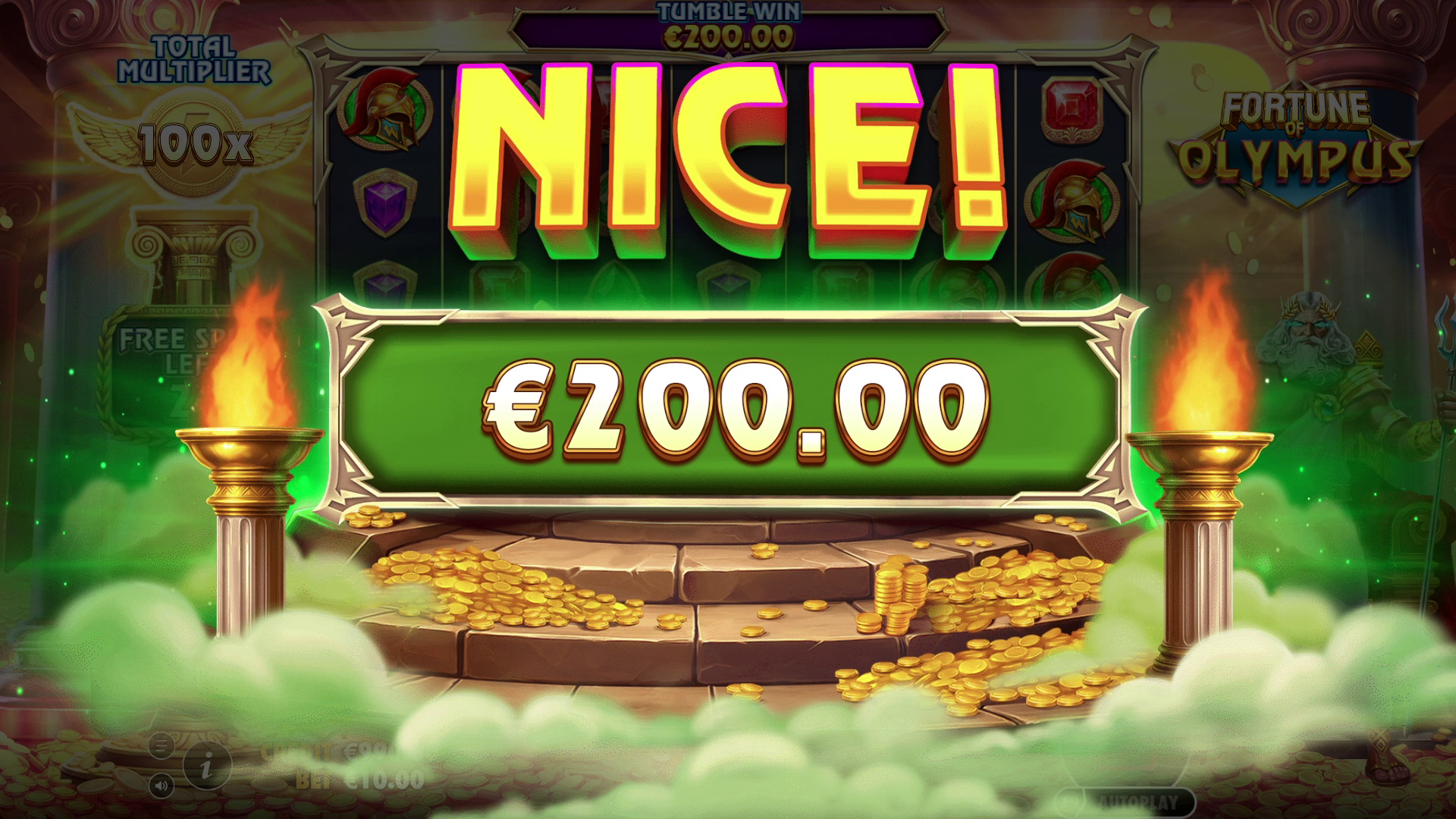 Fortune of Olympus - Big win 6