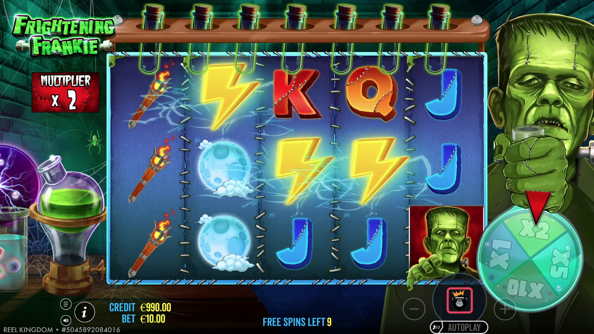 Frightening Frankie - Free spins 4