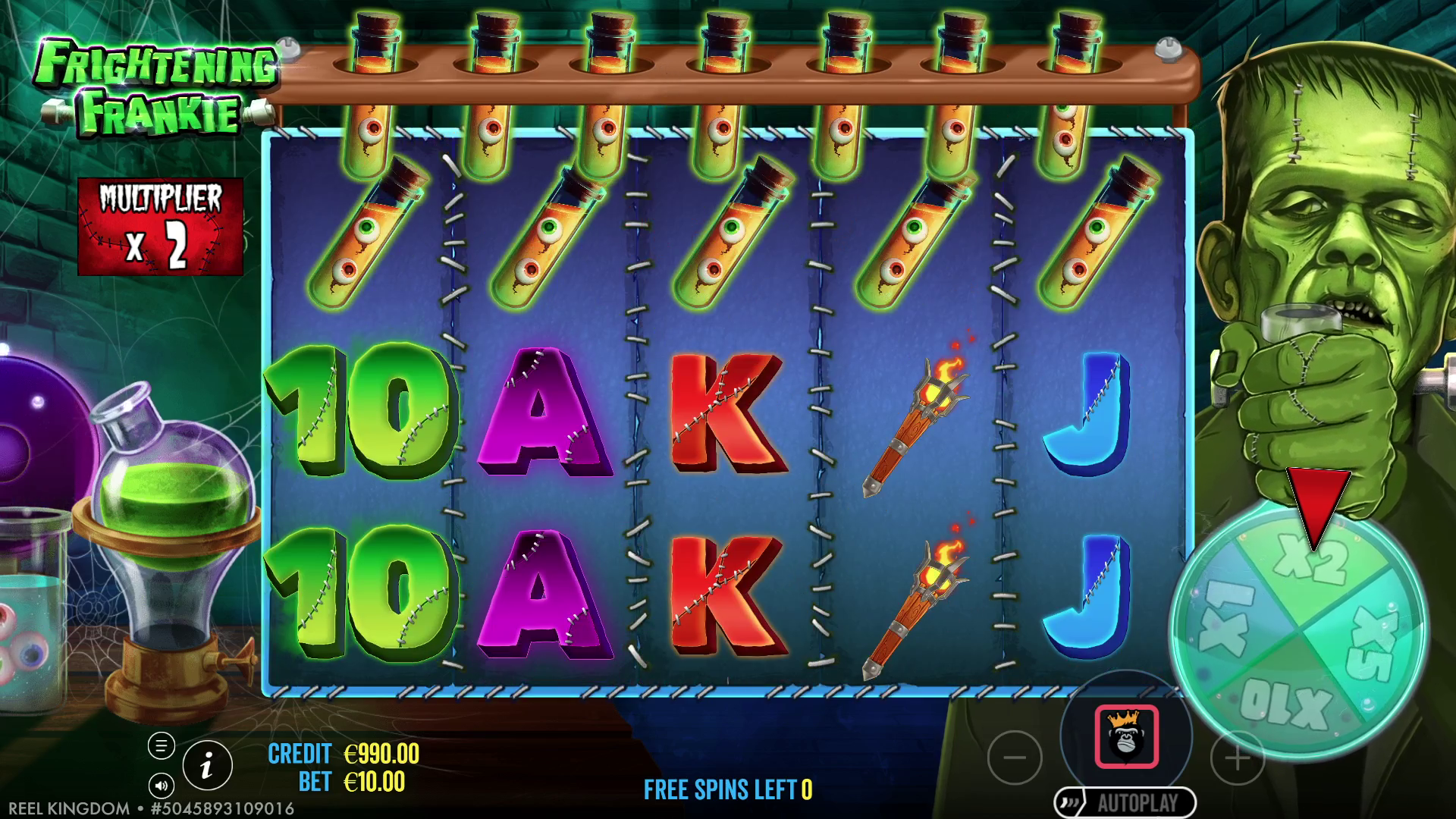 Frightening Frankie - Base game 4
