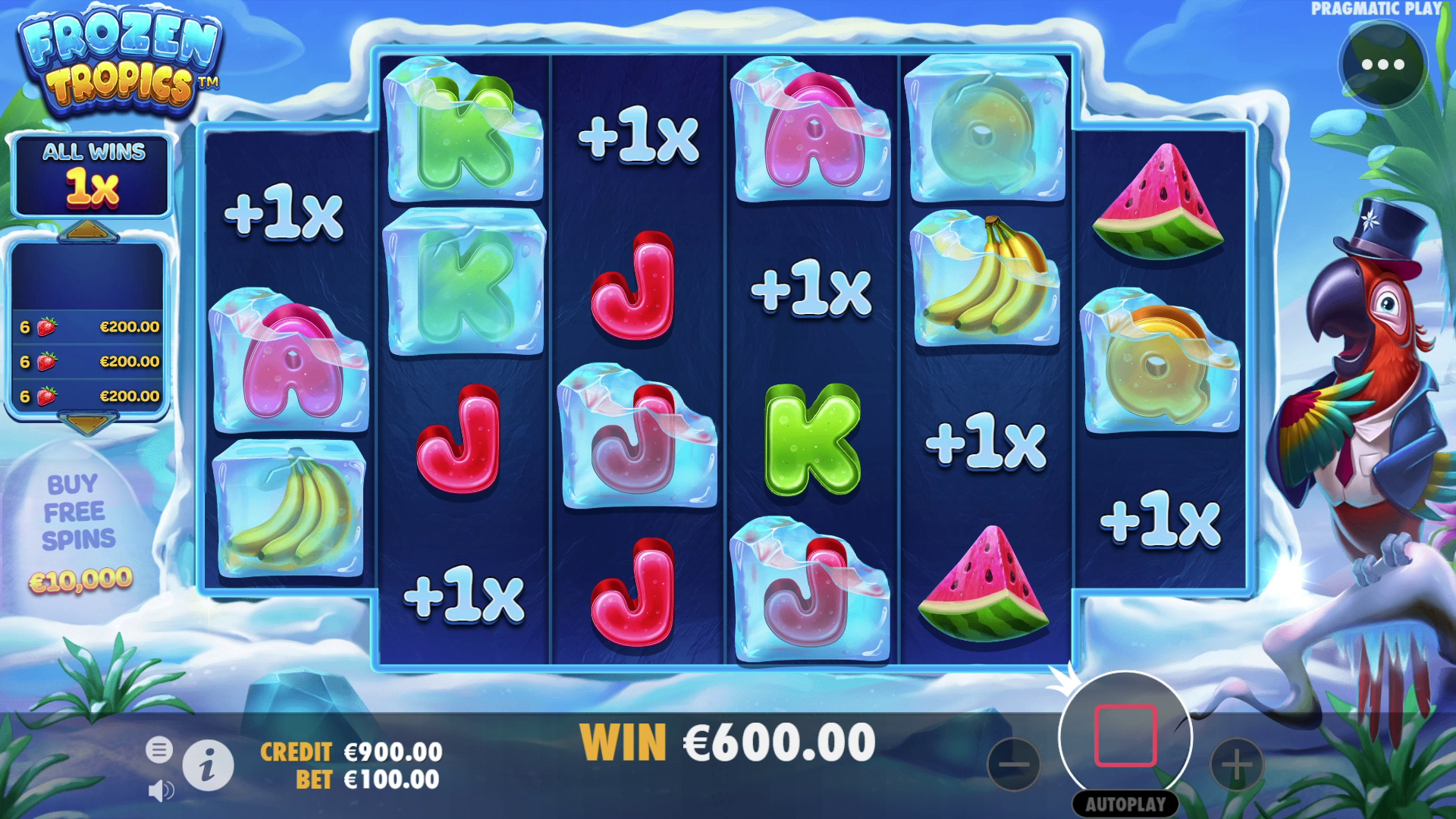 Frozen Tropics - Big win 5