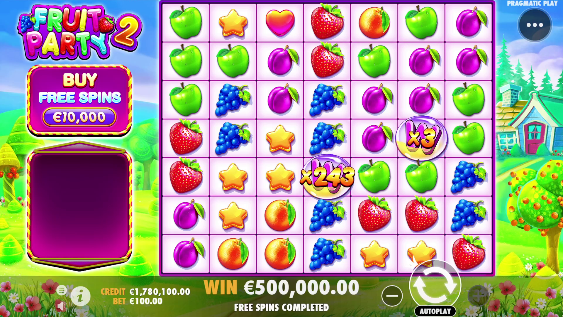 Fruit Party 2 - Big win 5