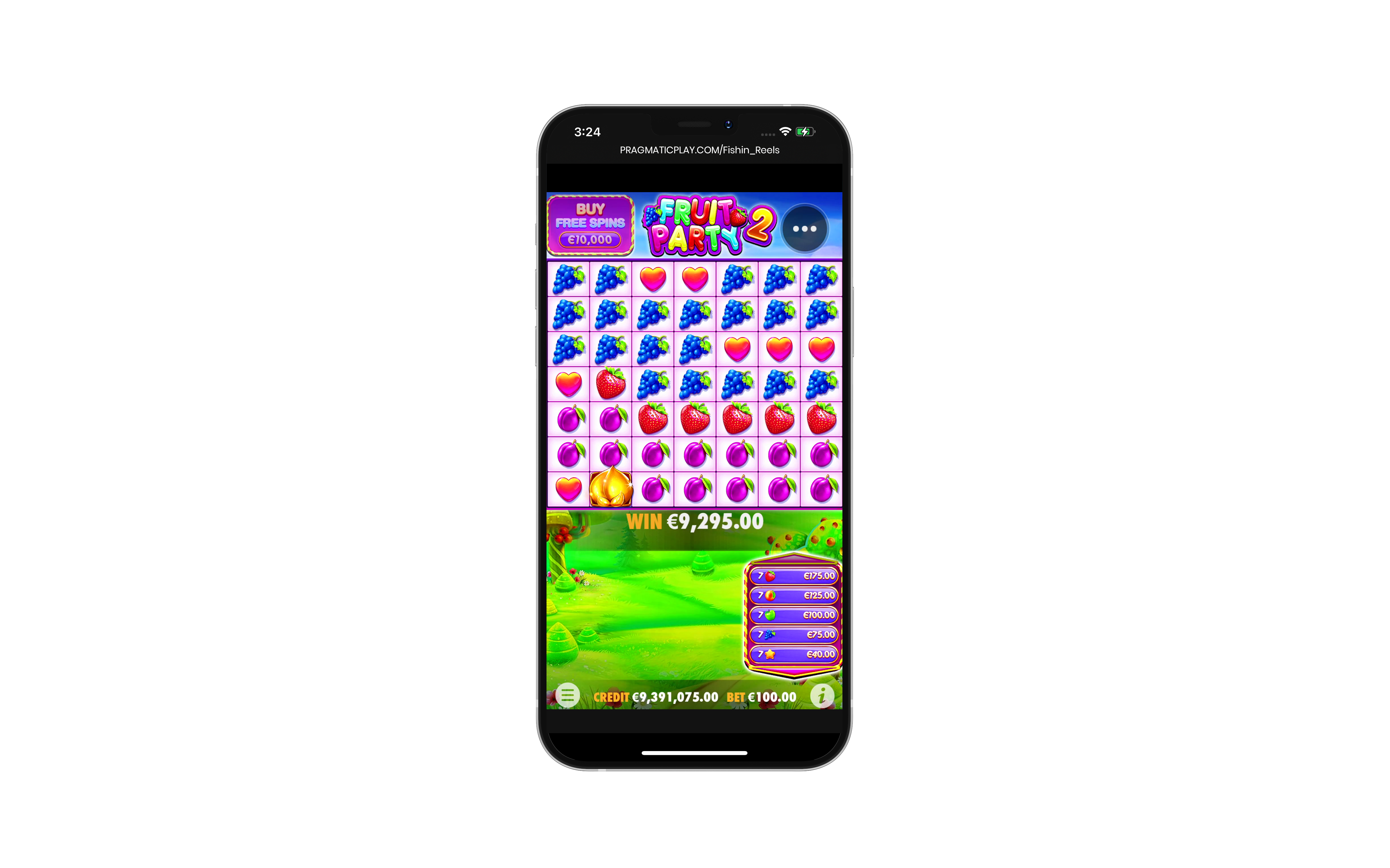 Fruit Party 2 - Buy bonus 5