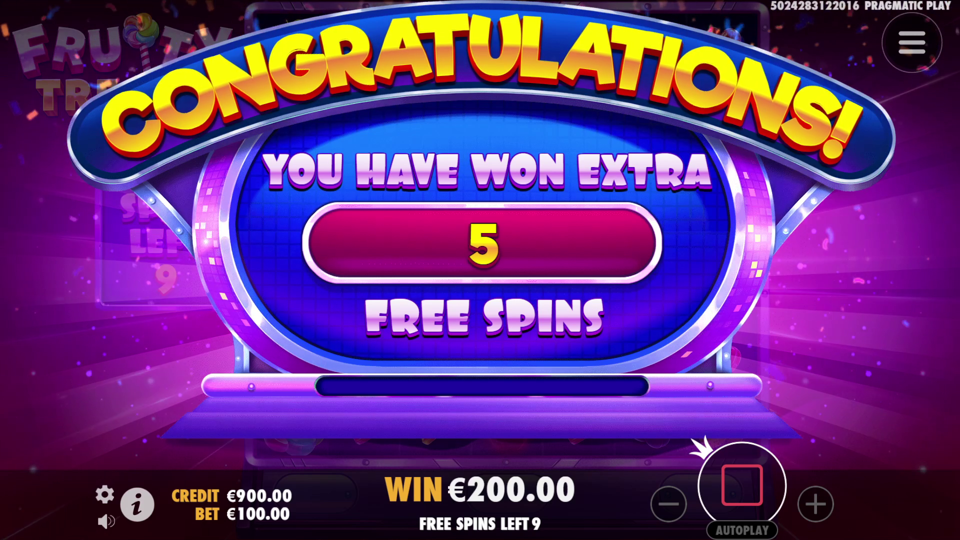 Fruity Treats - Free spins 1