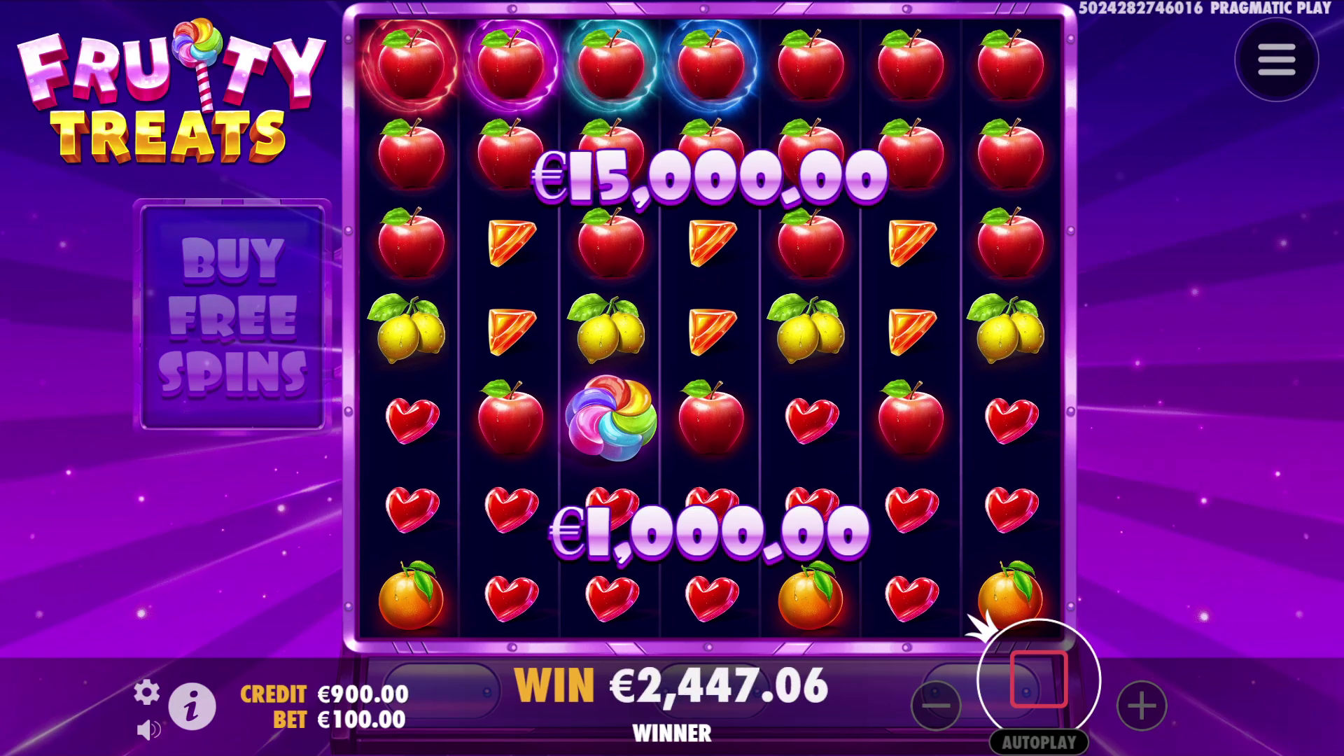 Fruity Treats - Big win 2