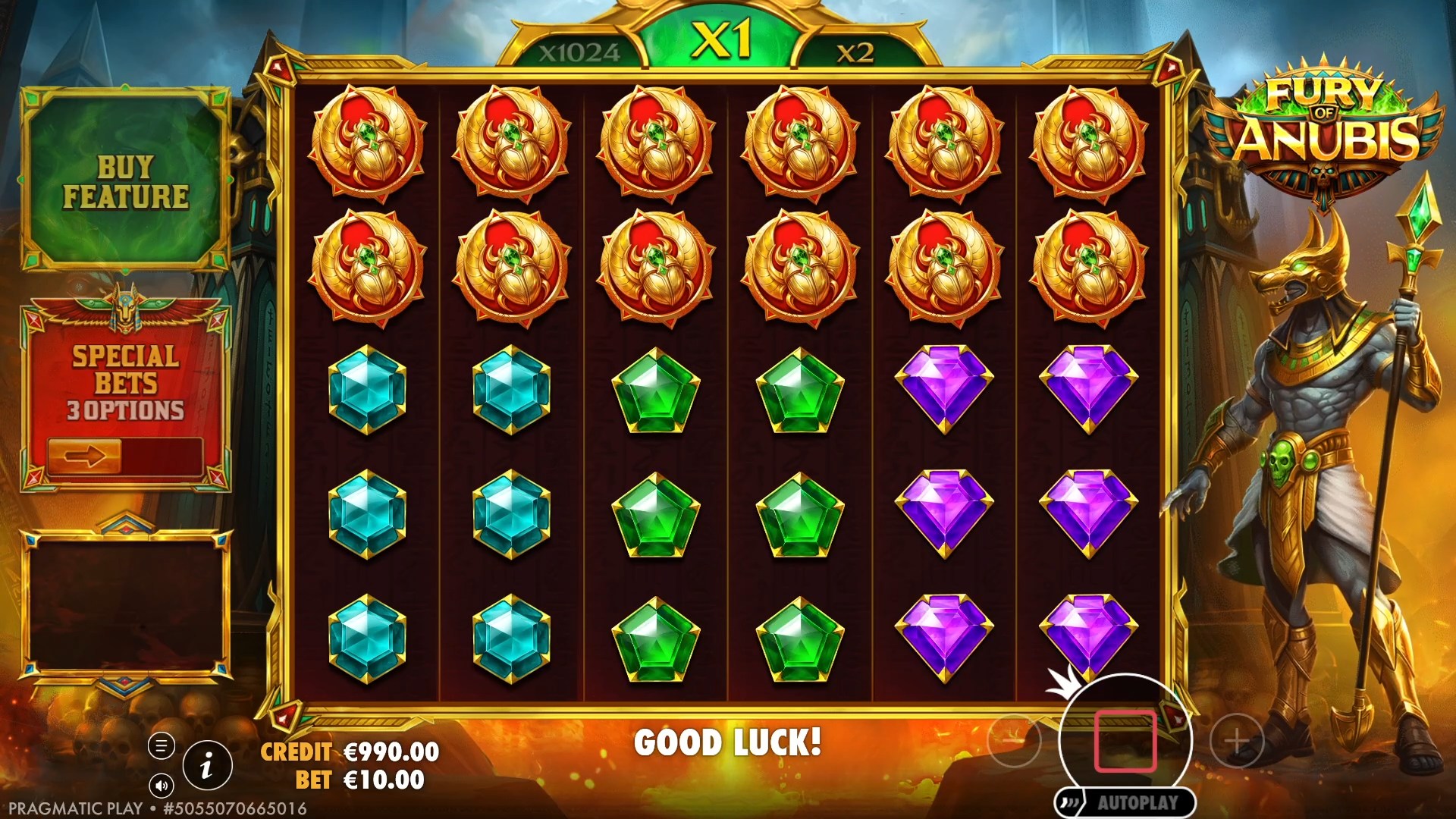 Fury of Anubis - Buy bonus 1