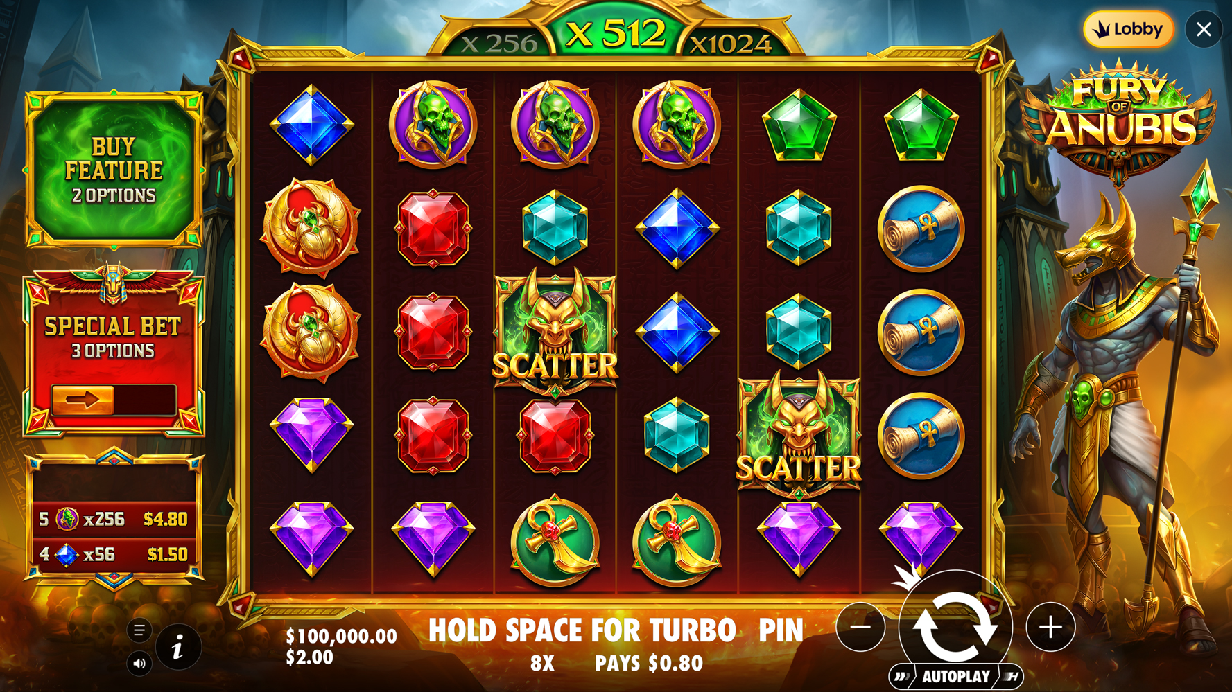 Fury of Anubis - Base game 1