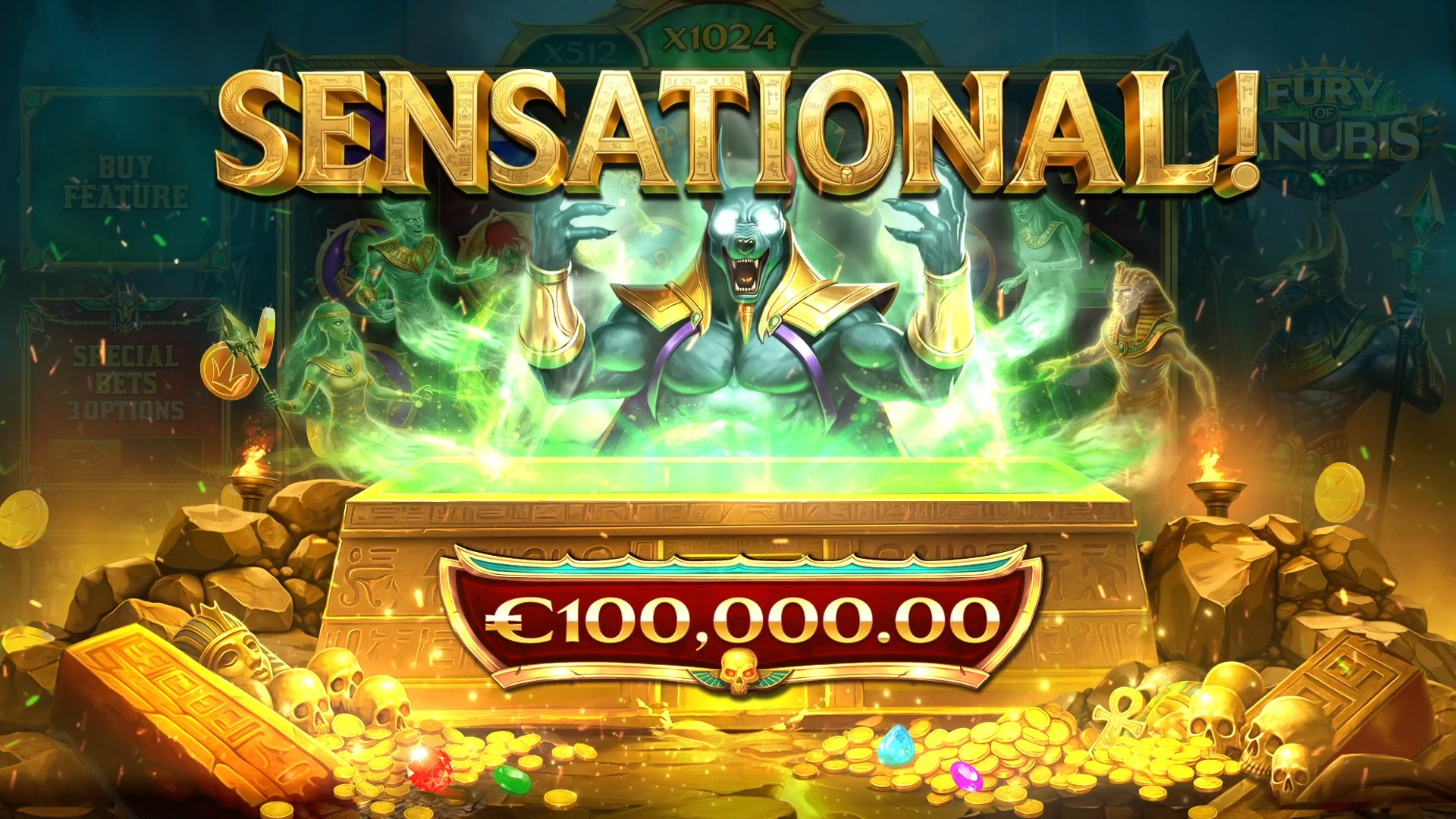 Fury of Anubis - Big win 14