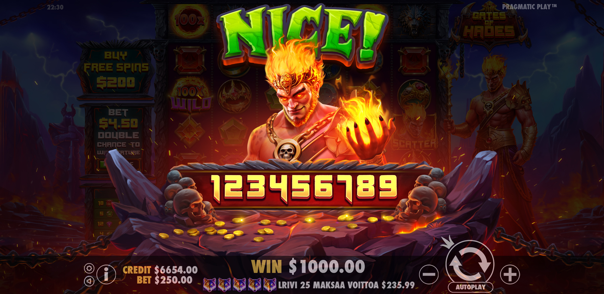 Gates of Hades - Big win 3