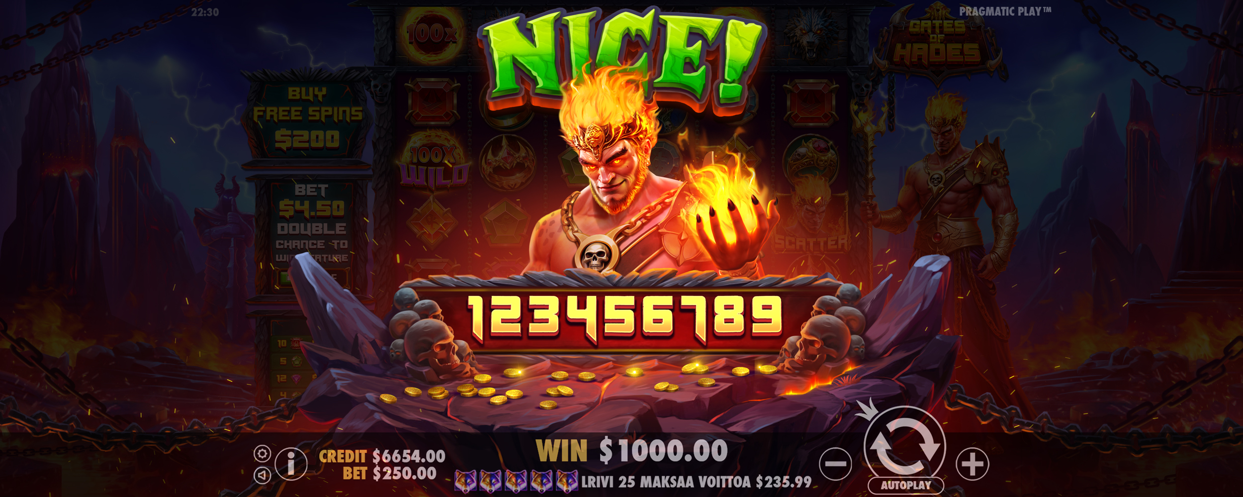 Gates of Hades - Big win 4