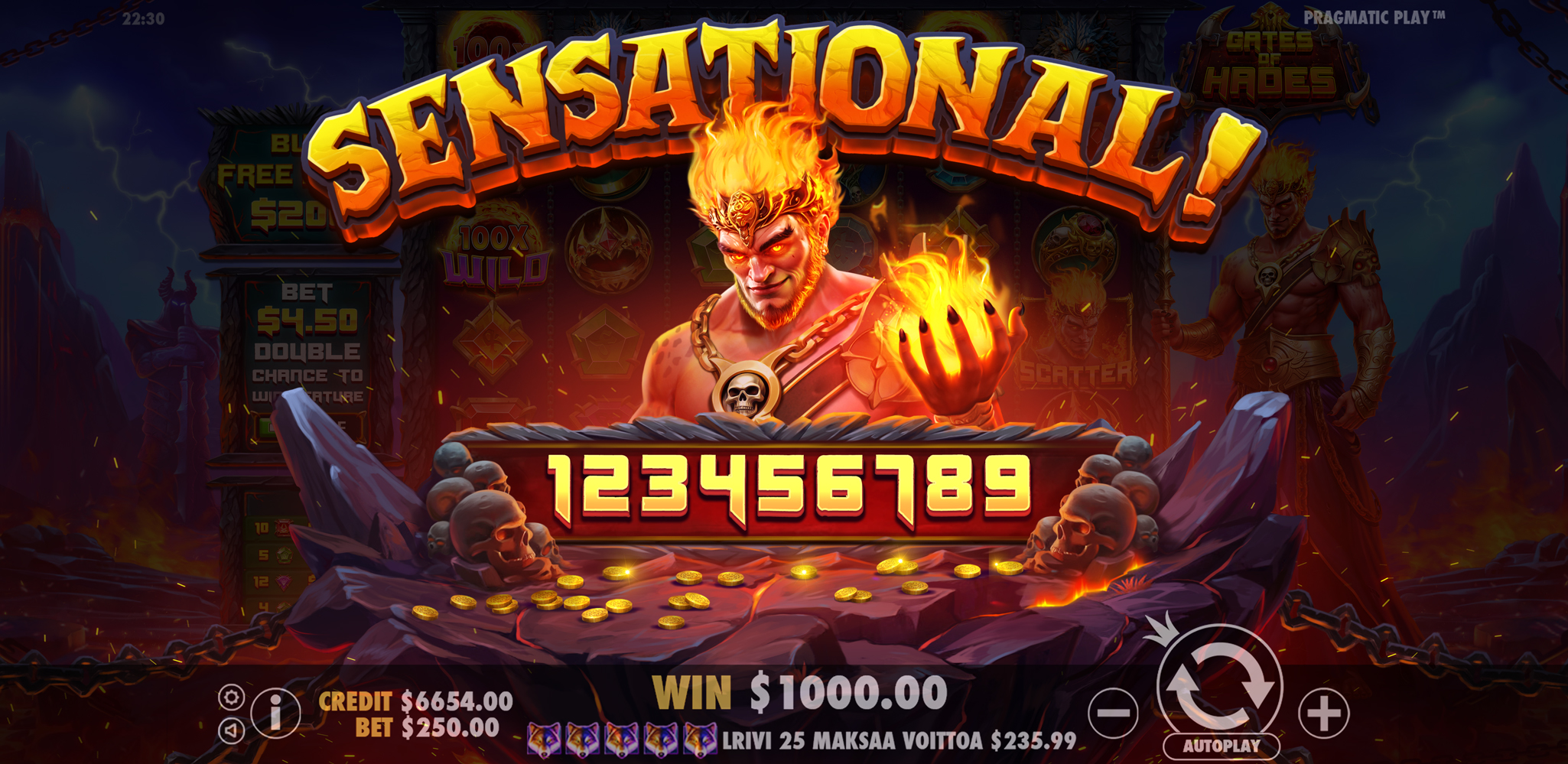 Gates of Hades - Big win 5