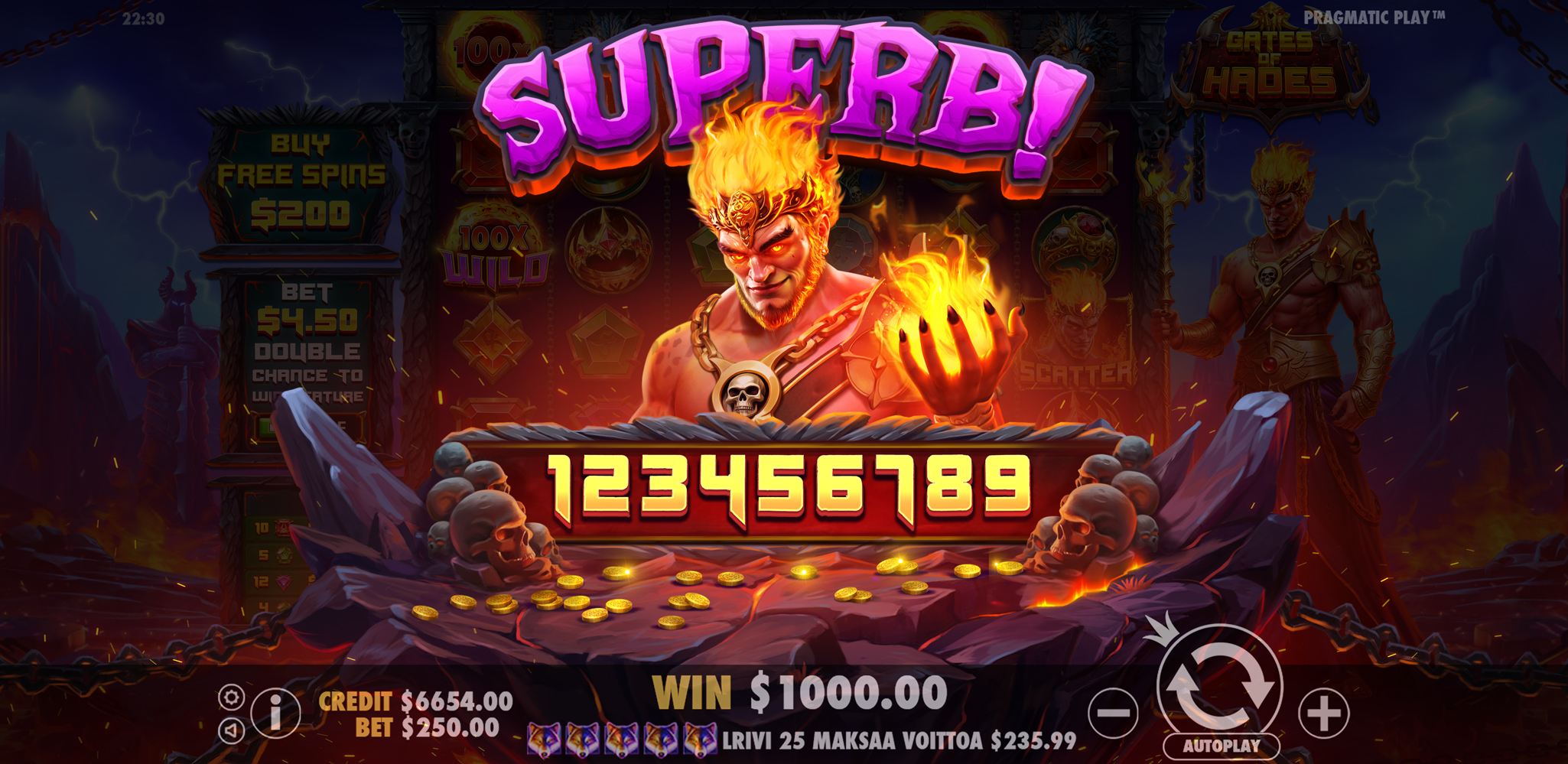 Gates of Hades - Big win 7