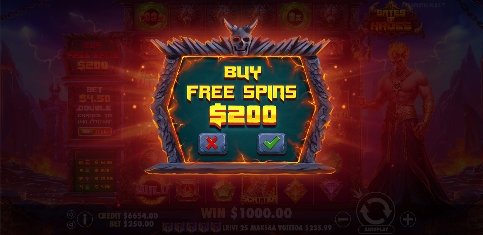 Gates of Hades - Buy bonus 1