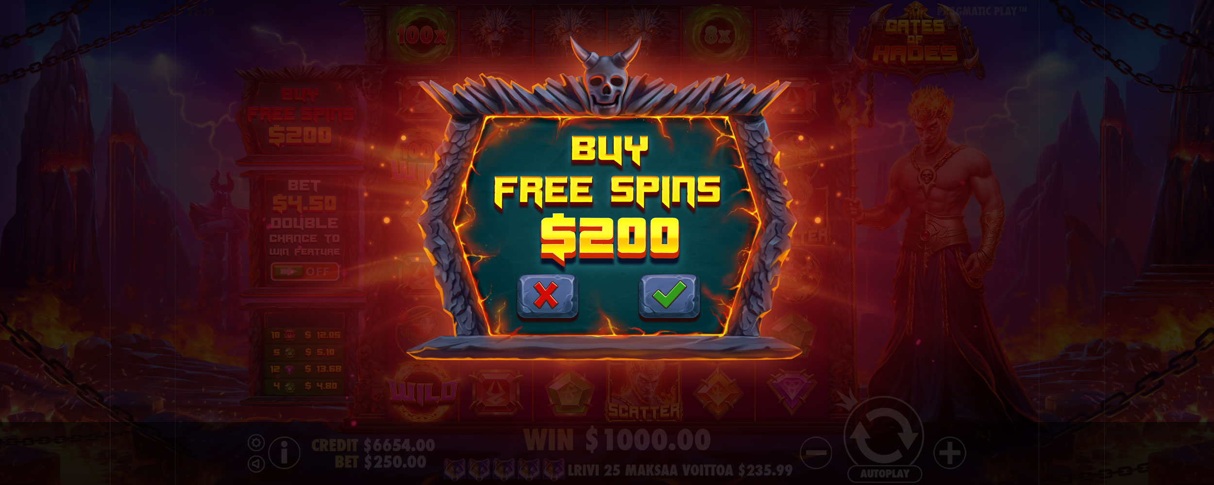 Gates of Hades - Buy bonus 2