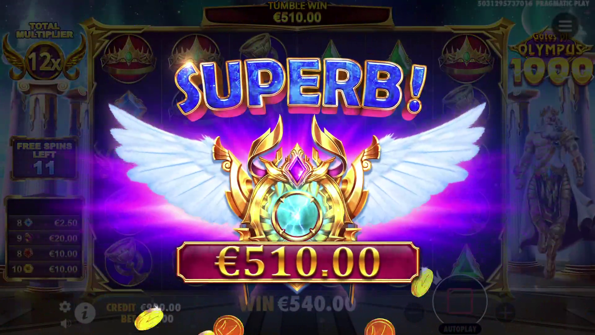 Gates of Olympus 1000 - Big win 3