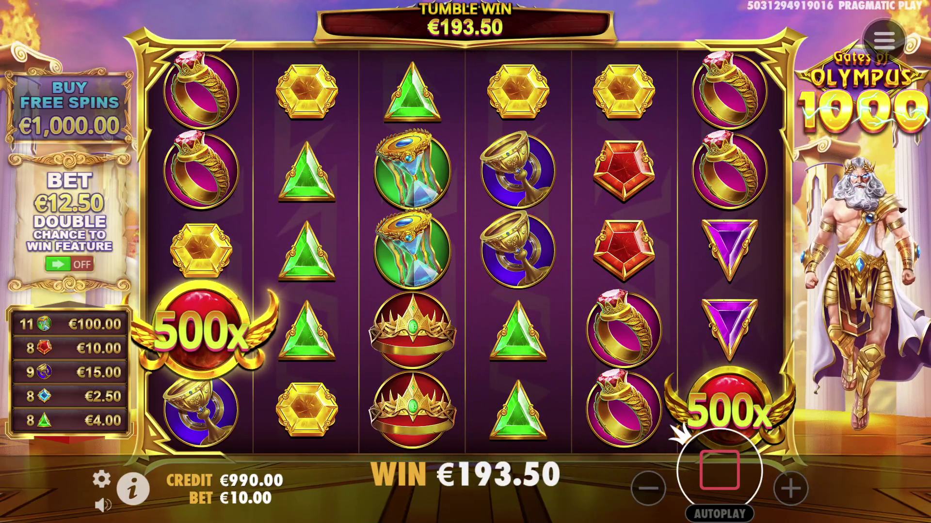 Gates of Olympus 1000 - Big win 9