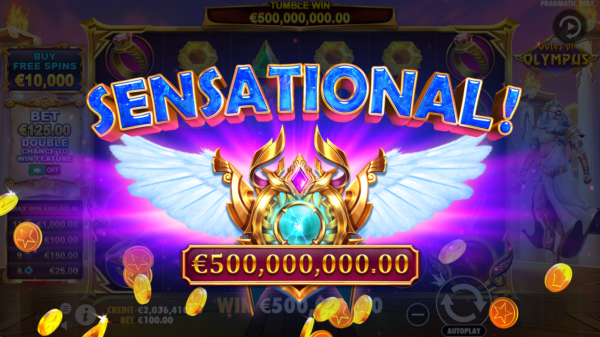 Gates of Olympus - Big win 4